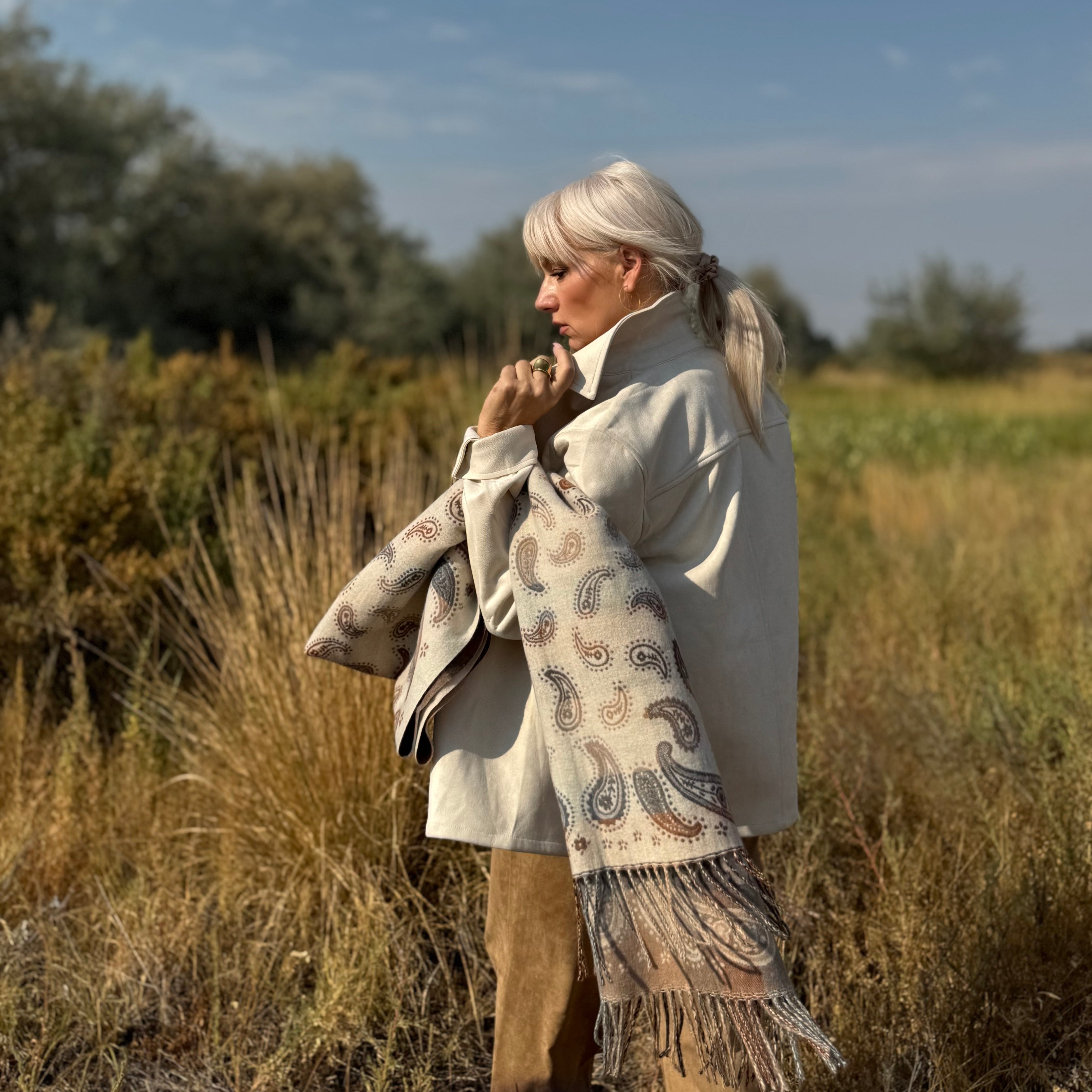 Meadow Paisley Scarf