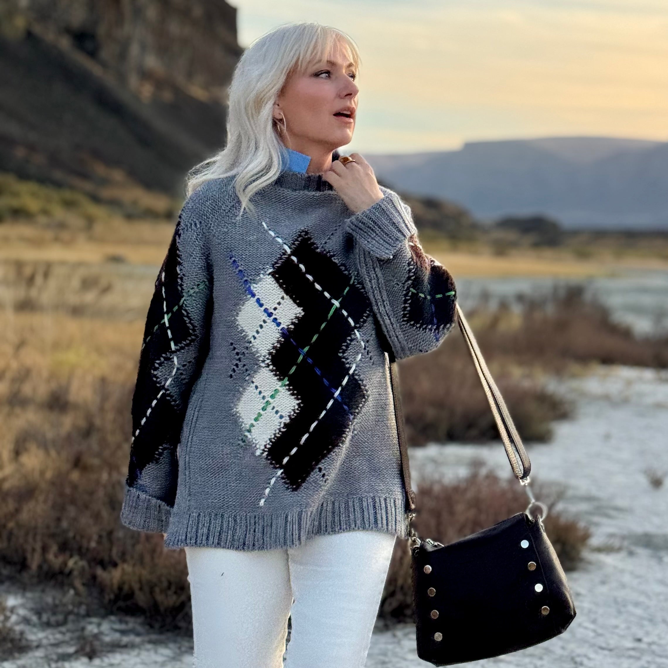 Meadowcroft Argyle Sweater