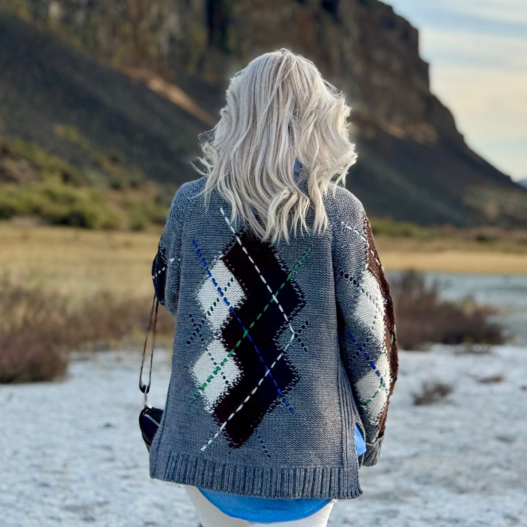 Meadowcroft Argyle Sweater