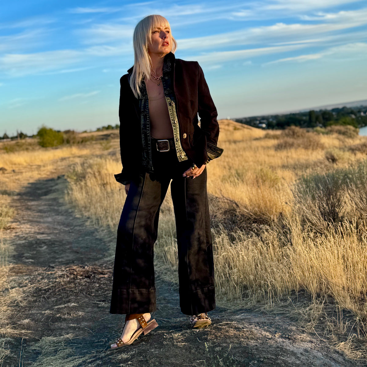 The After Dark Tummy Tuck Wide-Leg Jean