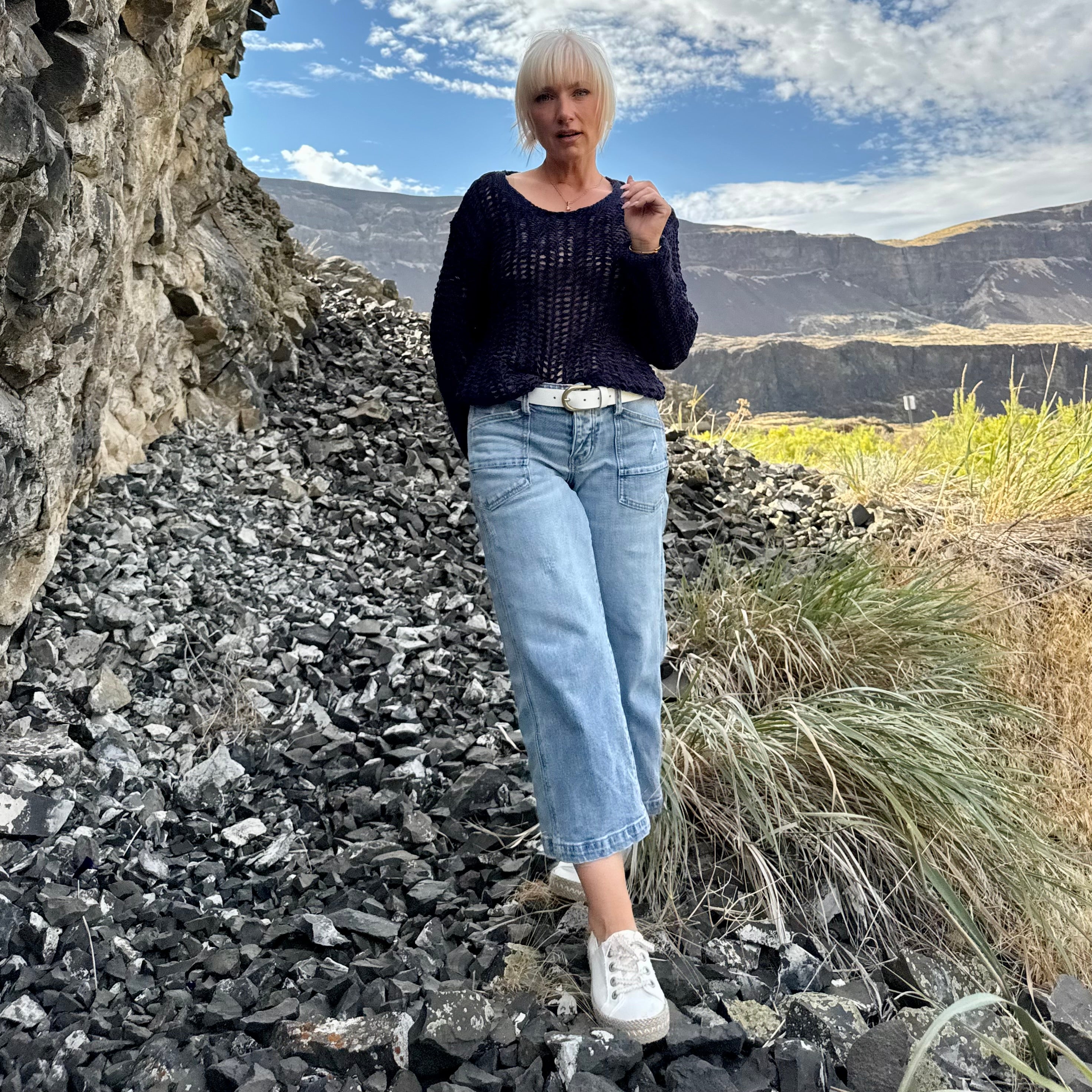 Canyon Drift Capri Jeans
