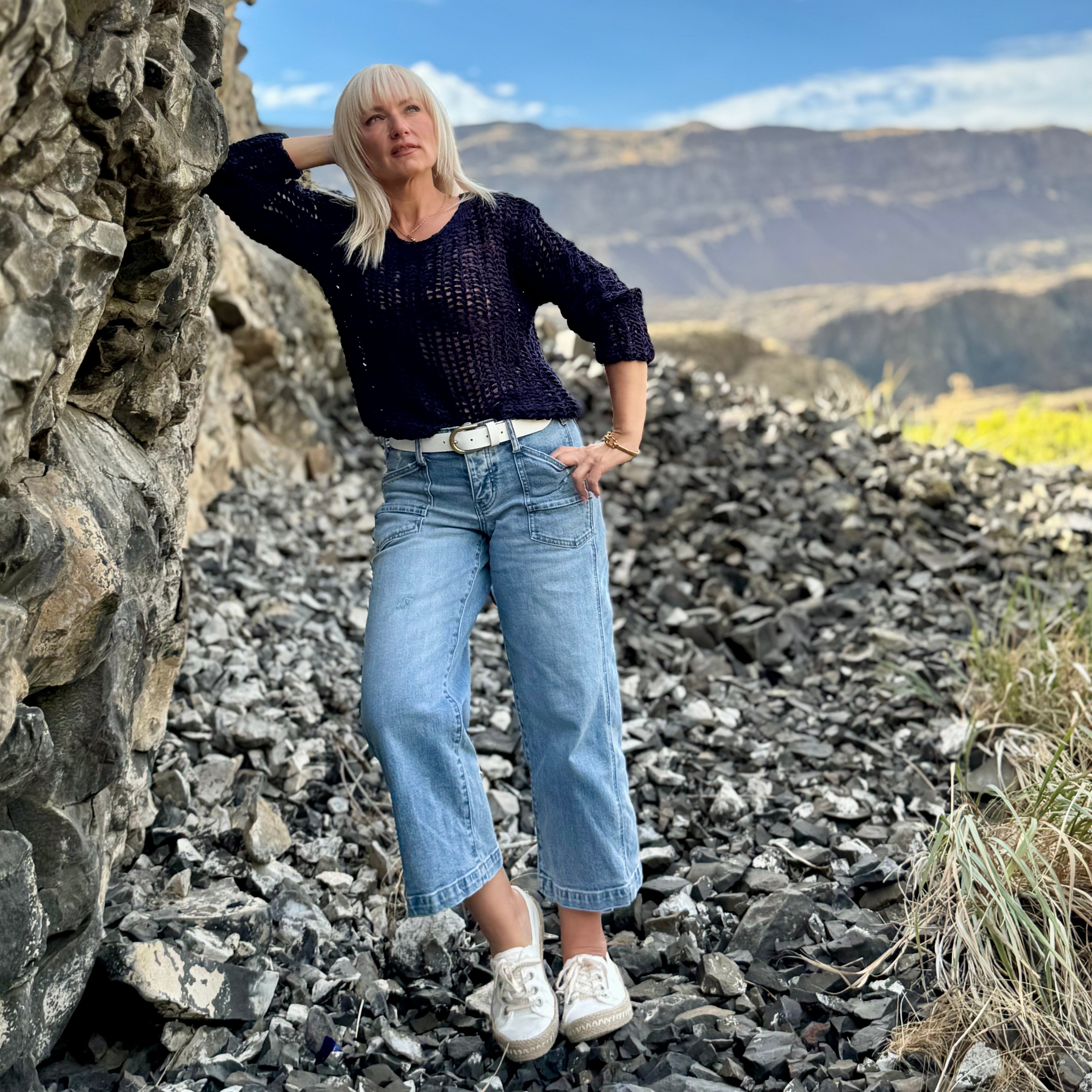 Canyon Drift Capri Jeans