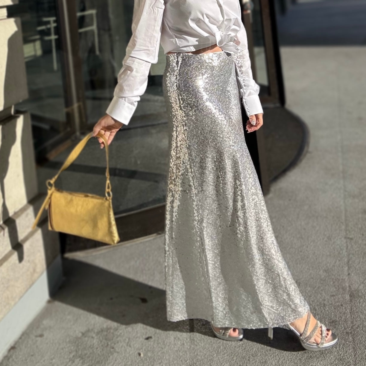 Everything That Sparkles Sequin Skirt