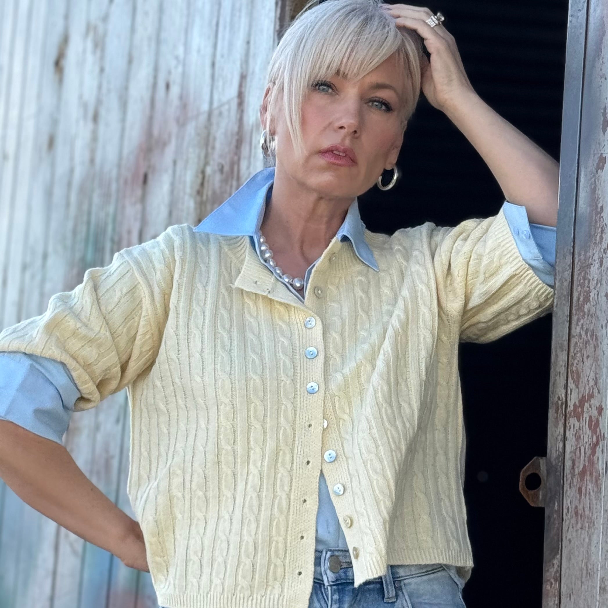 The Heirloom Cable Cardigan