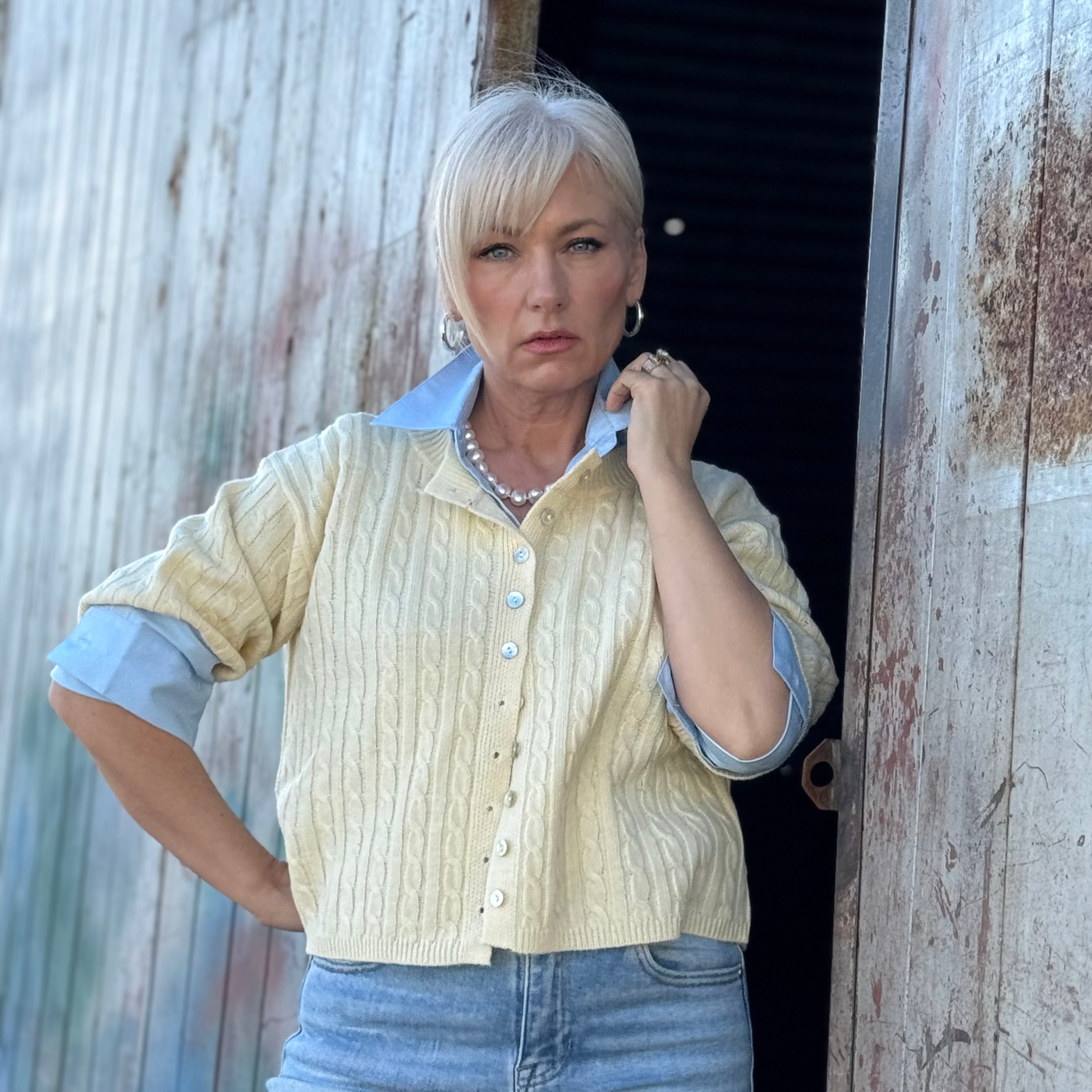 The Heirloom Cable Cardigan
