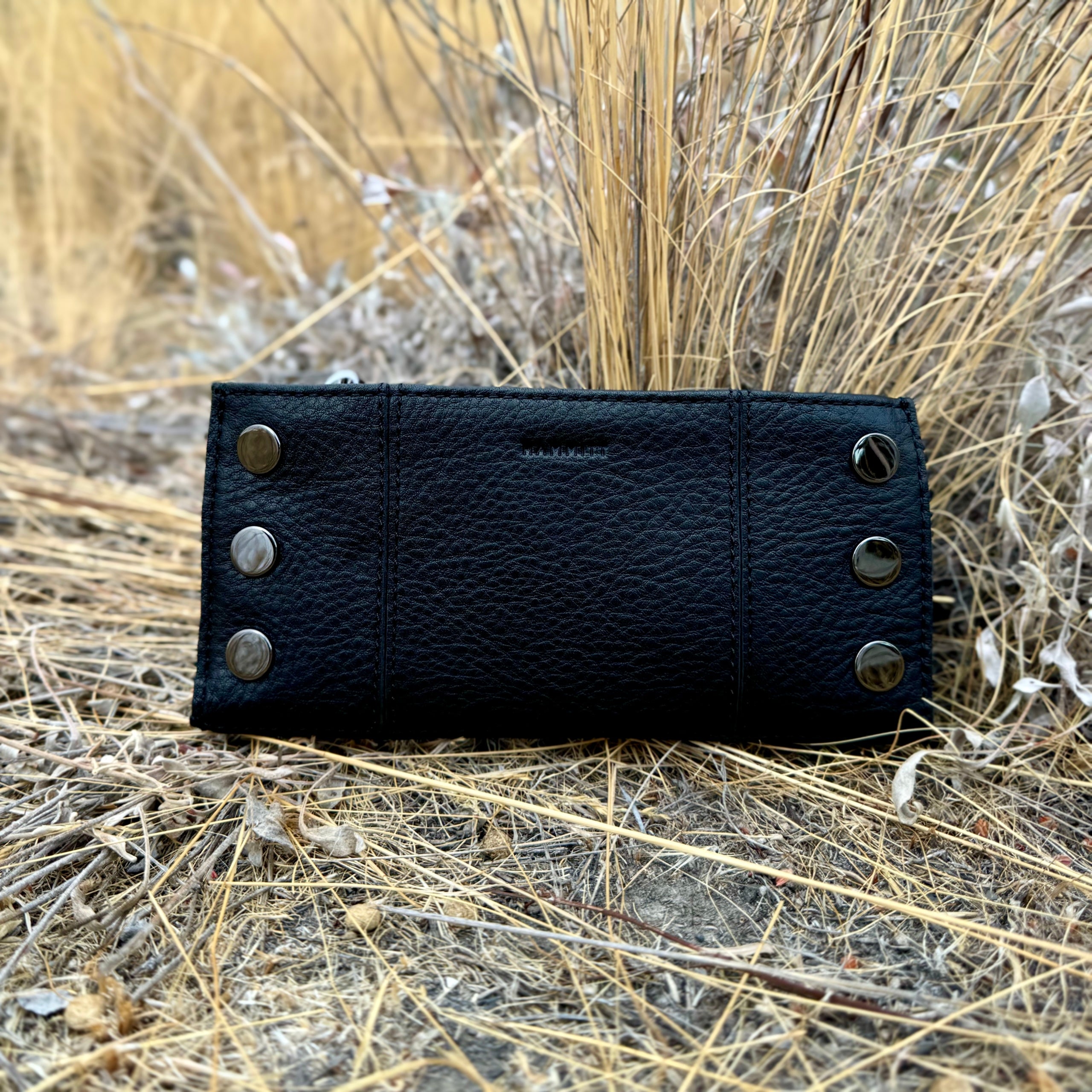 Hammitt 110 North Wallet Black/Gunmetal