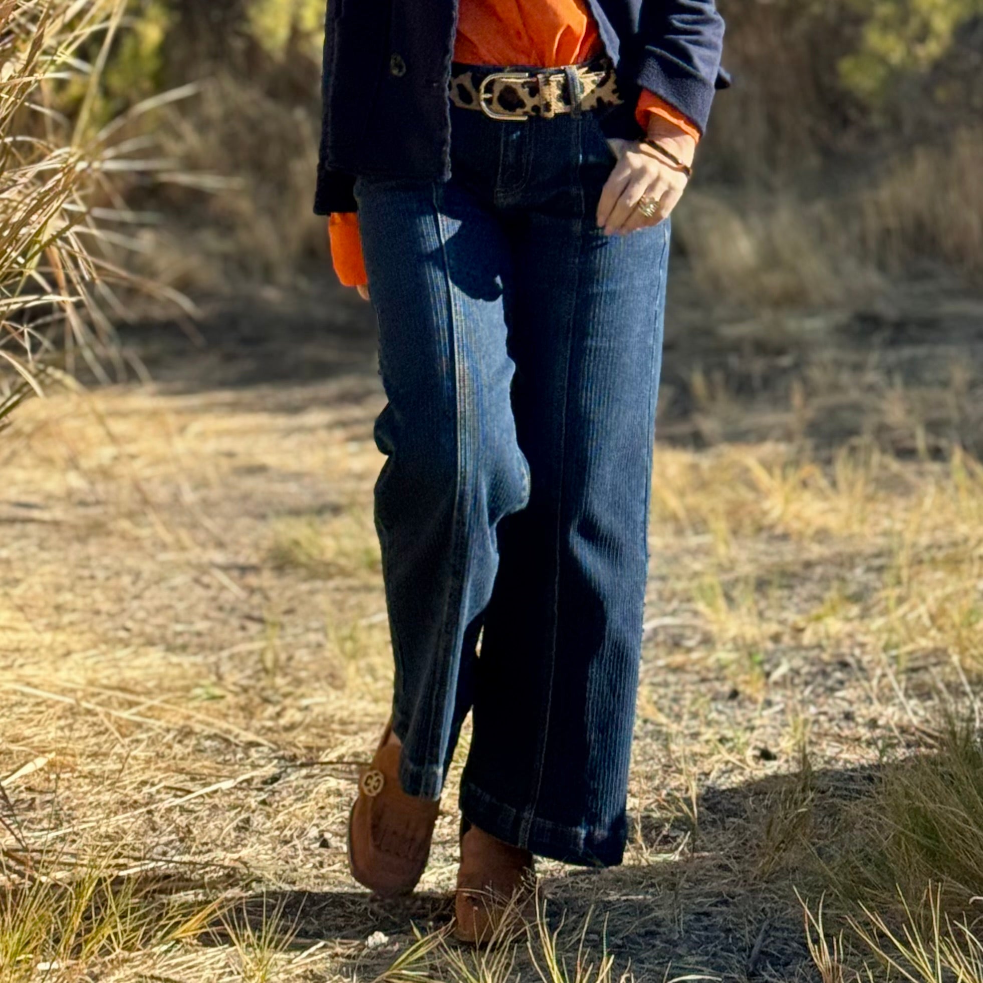 Canyon Ridge Textured Crop Jean