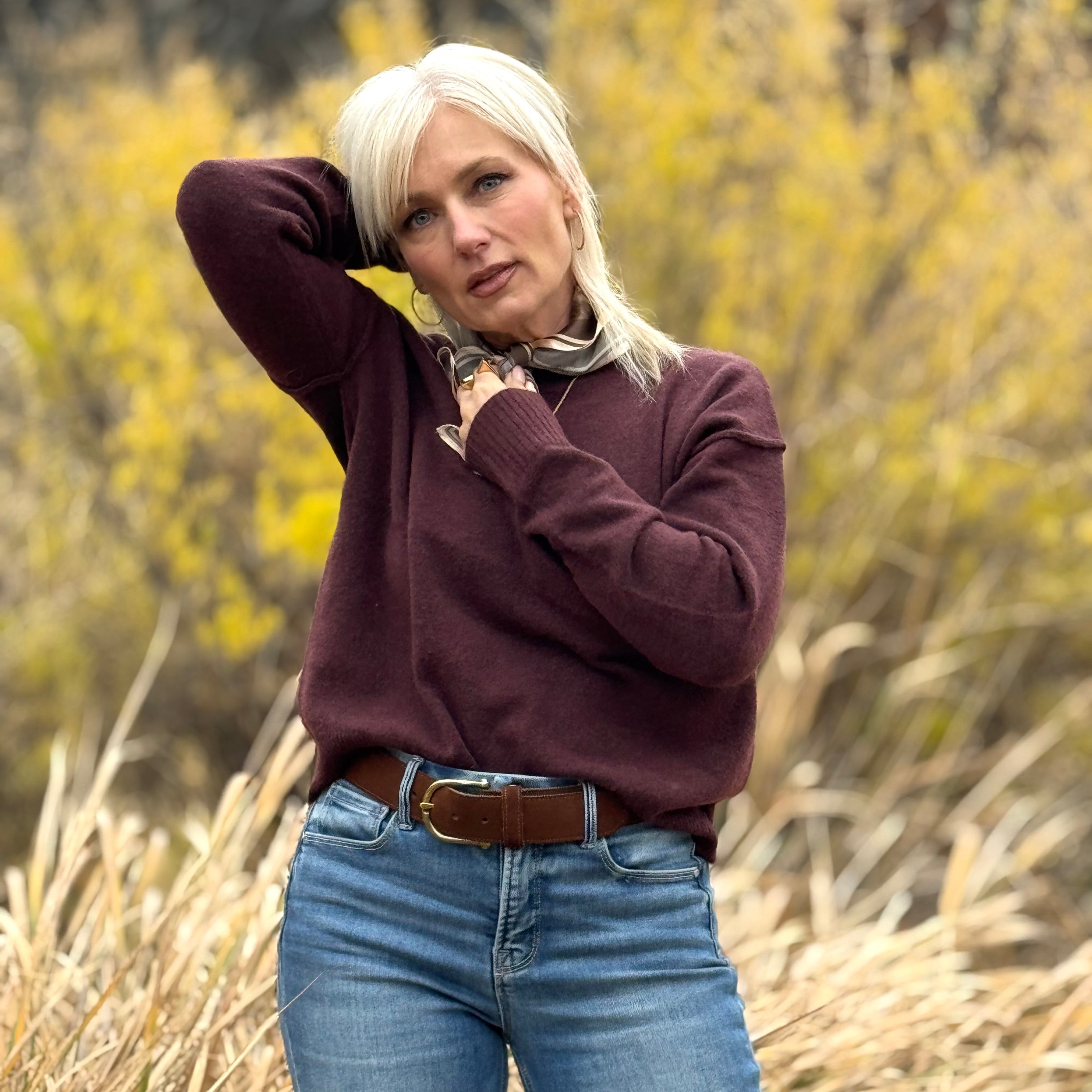 The Merlot Muse Sweater