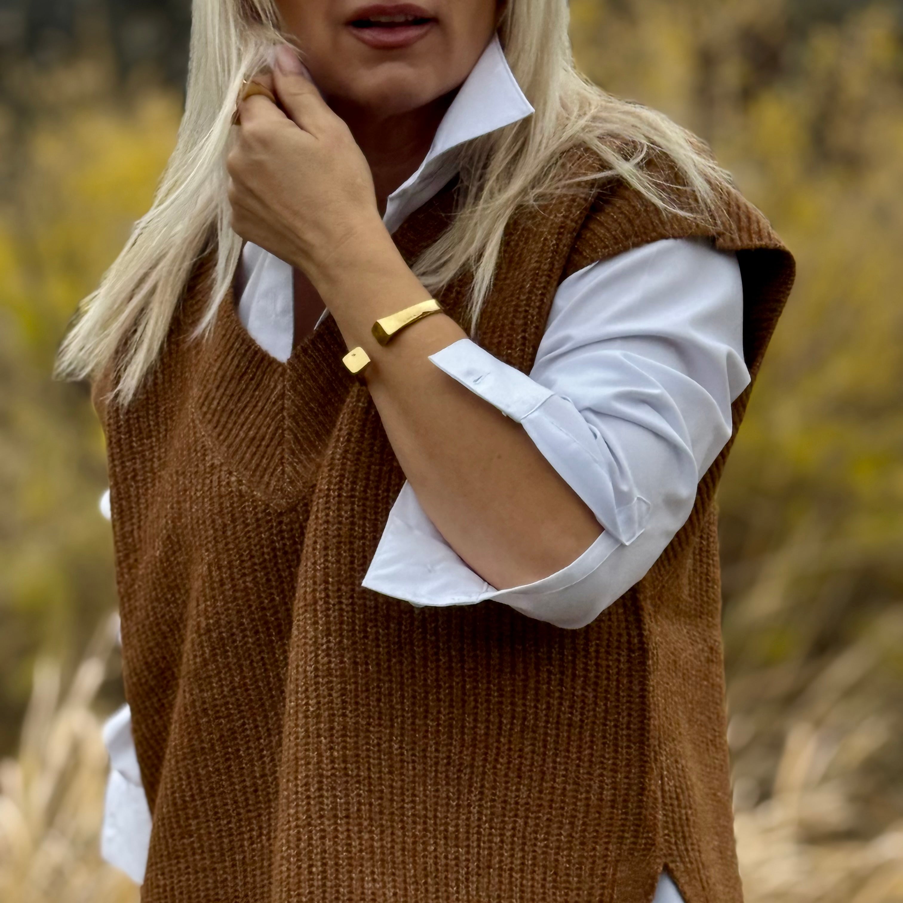 Sagewood Sweater Vest Auburn