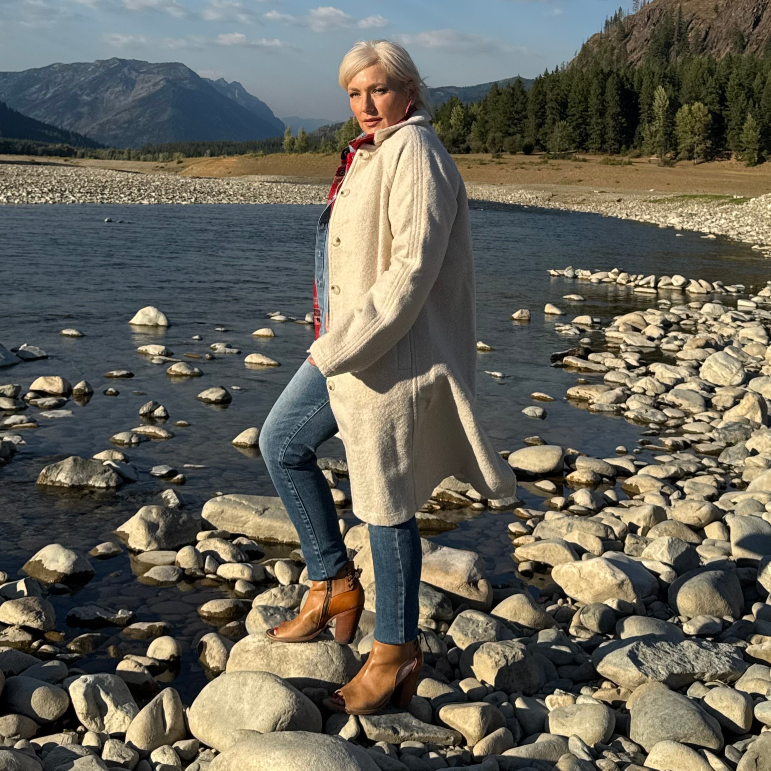 Highland Teddy Coat Oat