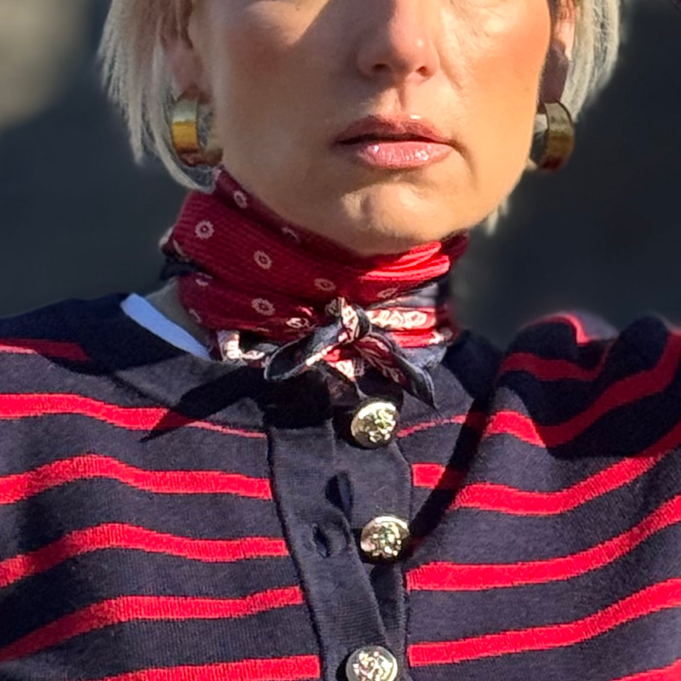 The Rouge Heritage Silk Bandana