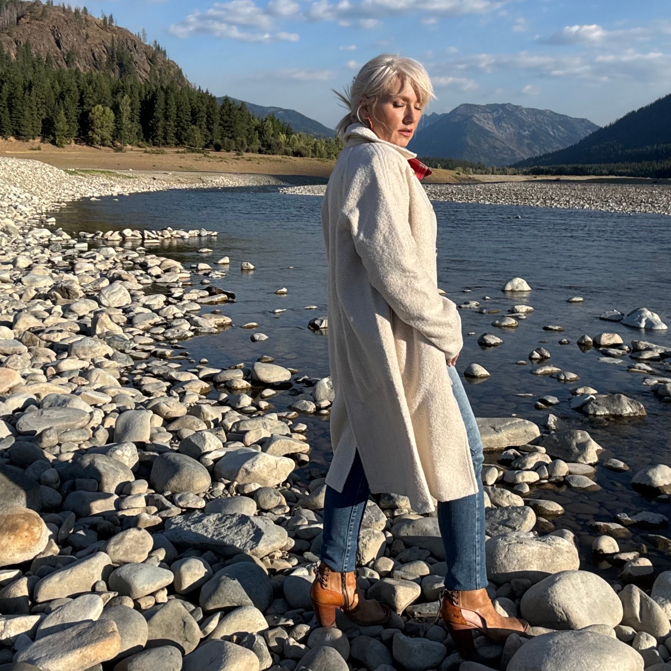 Highland Teddy Coat Oat