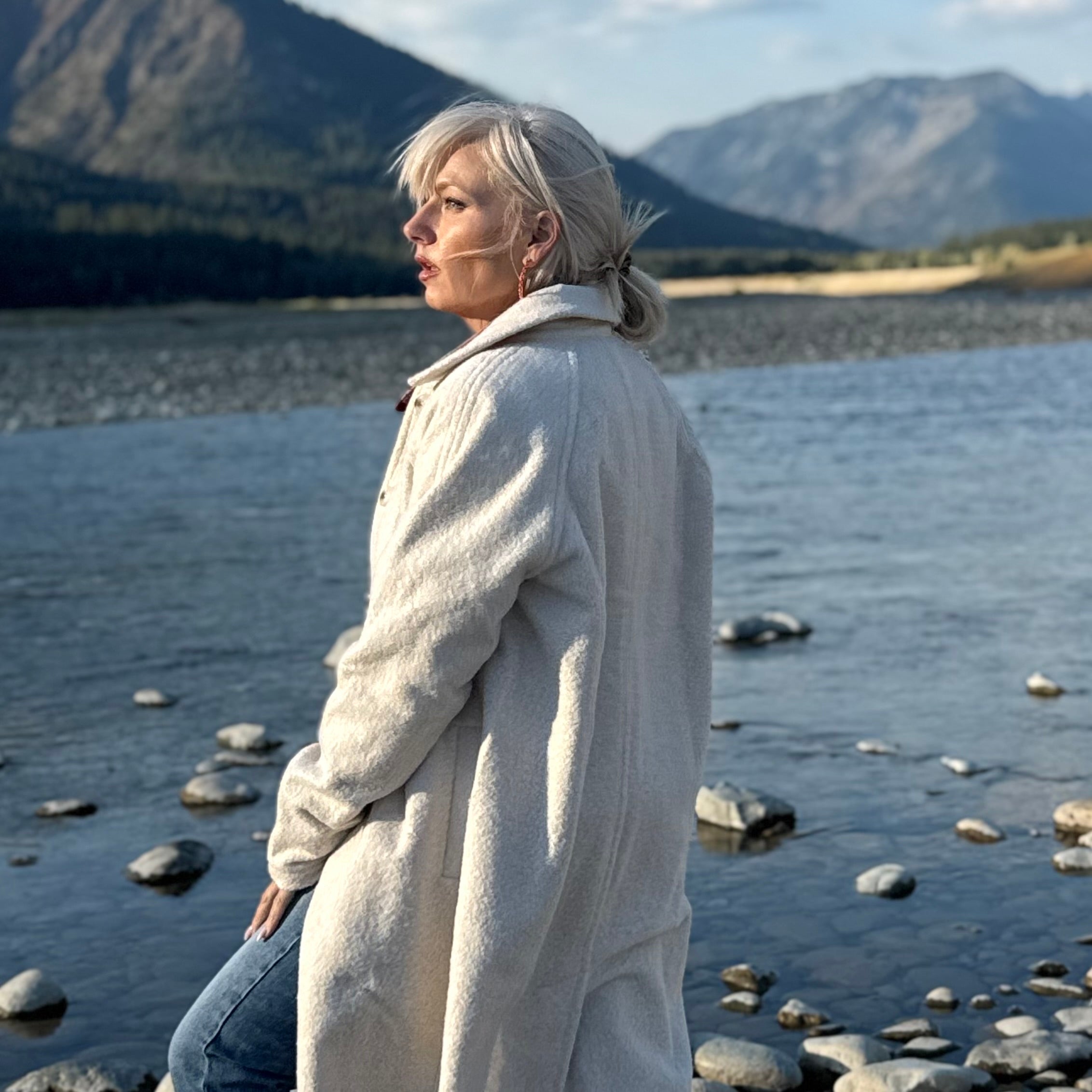 Highland Teddy Coat Oat