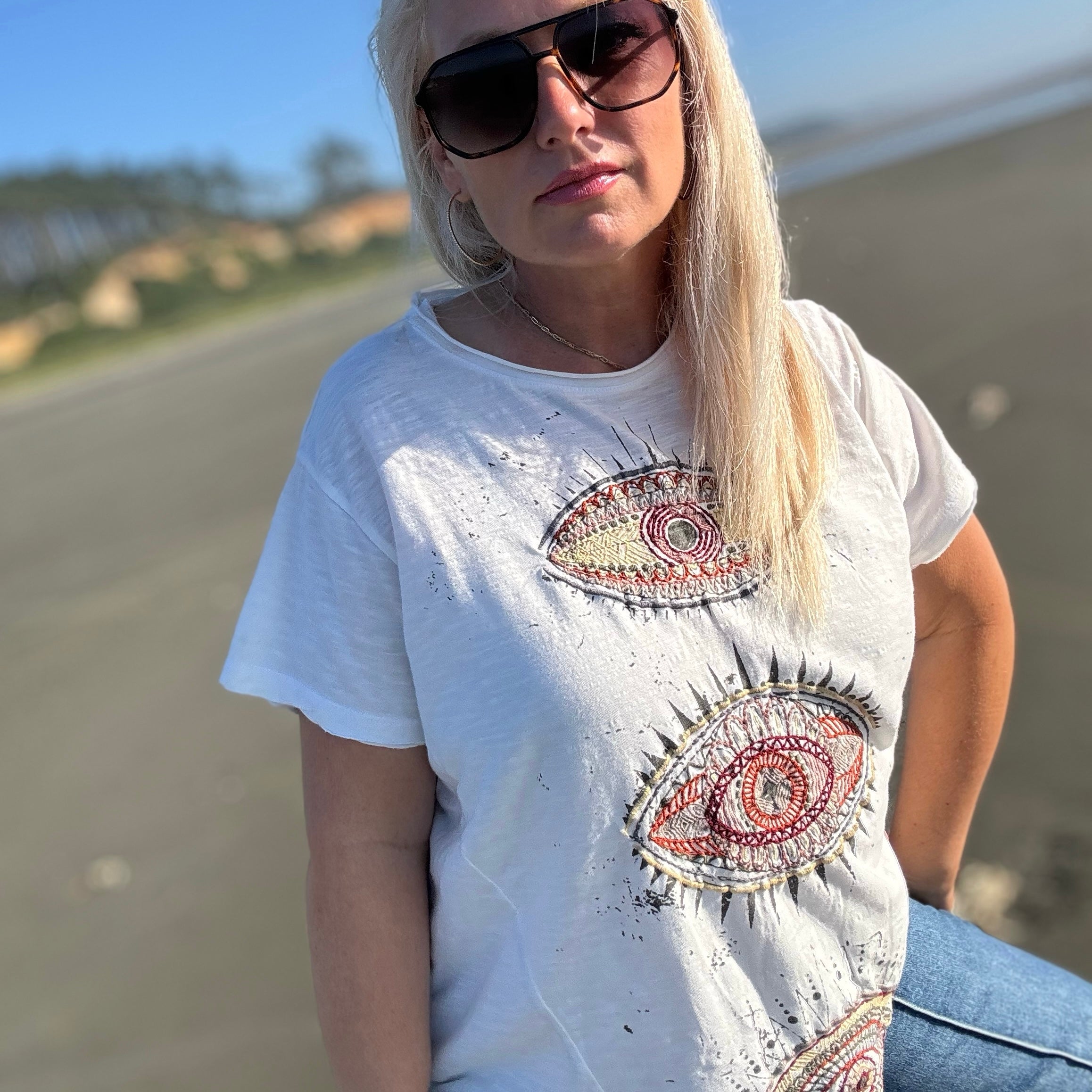 Seeing Eye Tee Ivory