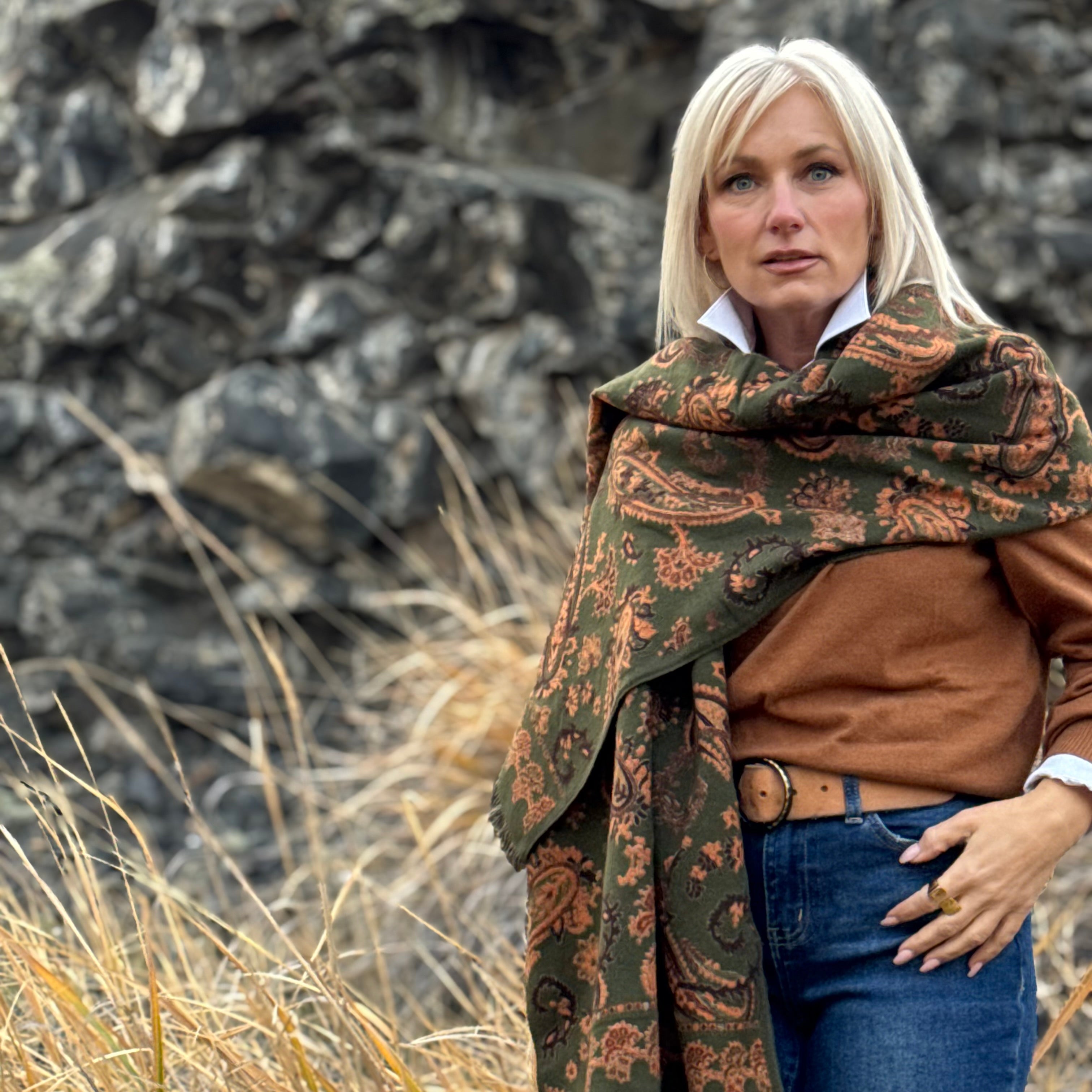 Forrest PAISLEY TAPESTRY SCARF