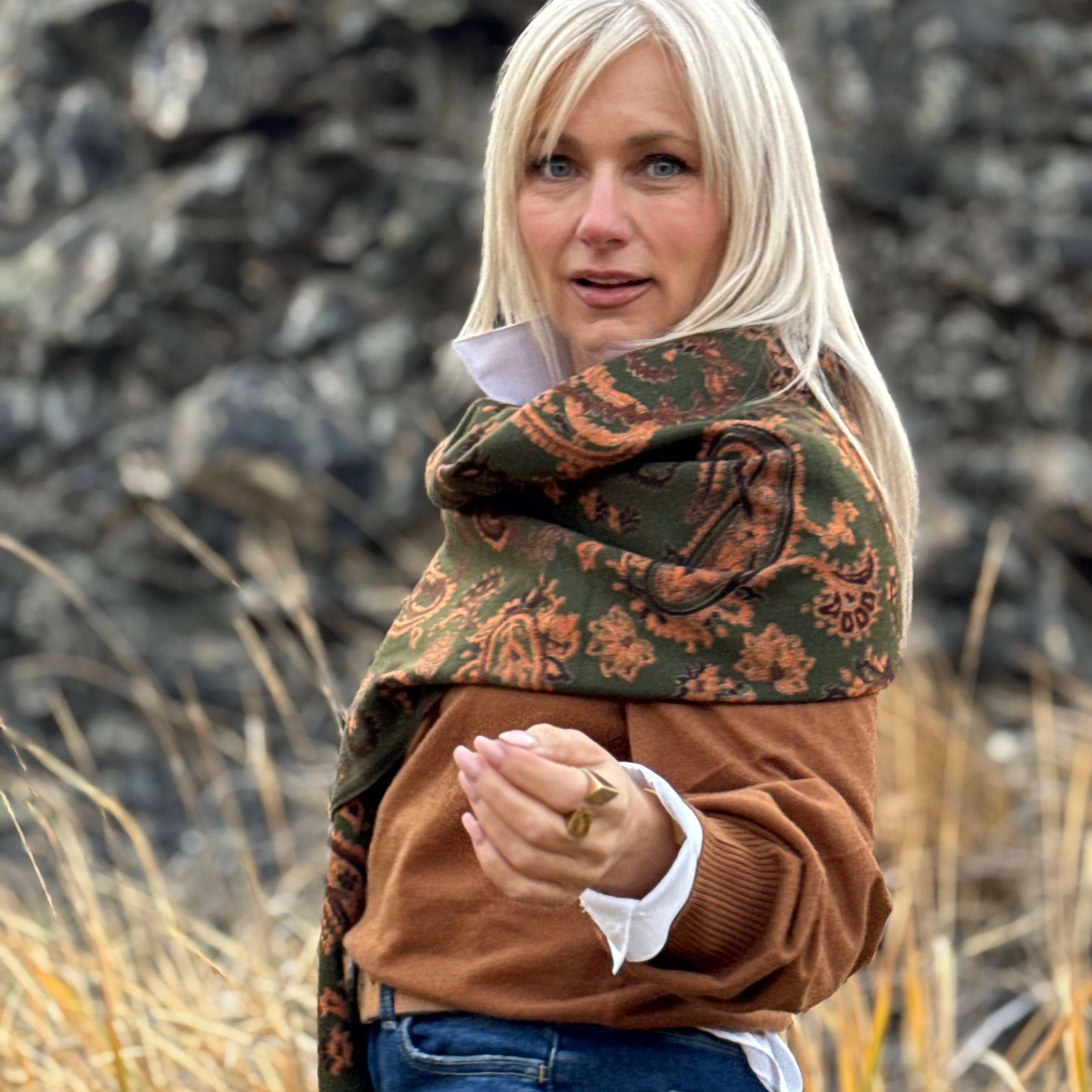 Forrest PAISLEY TAPESTRY SCARF