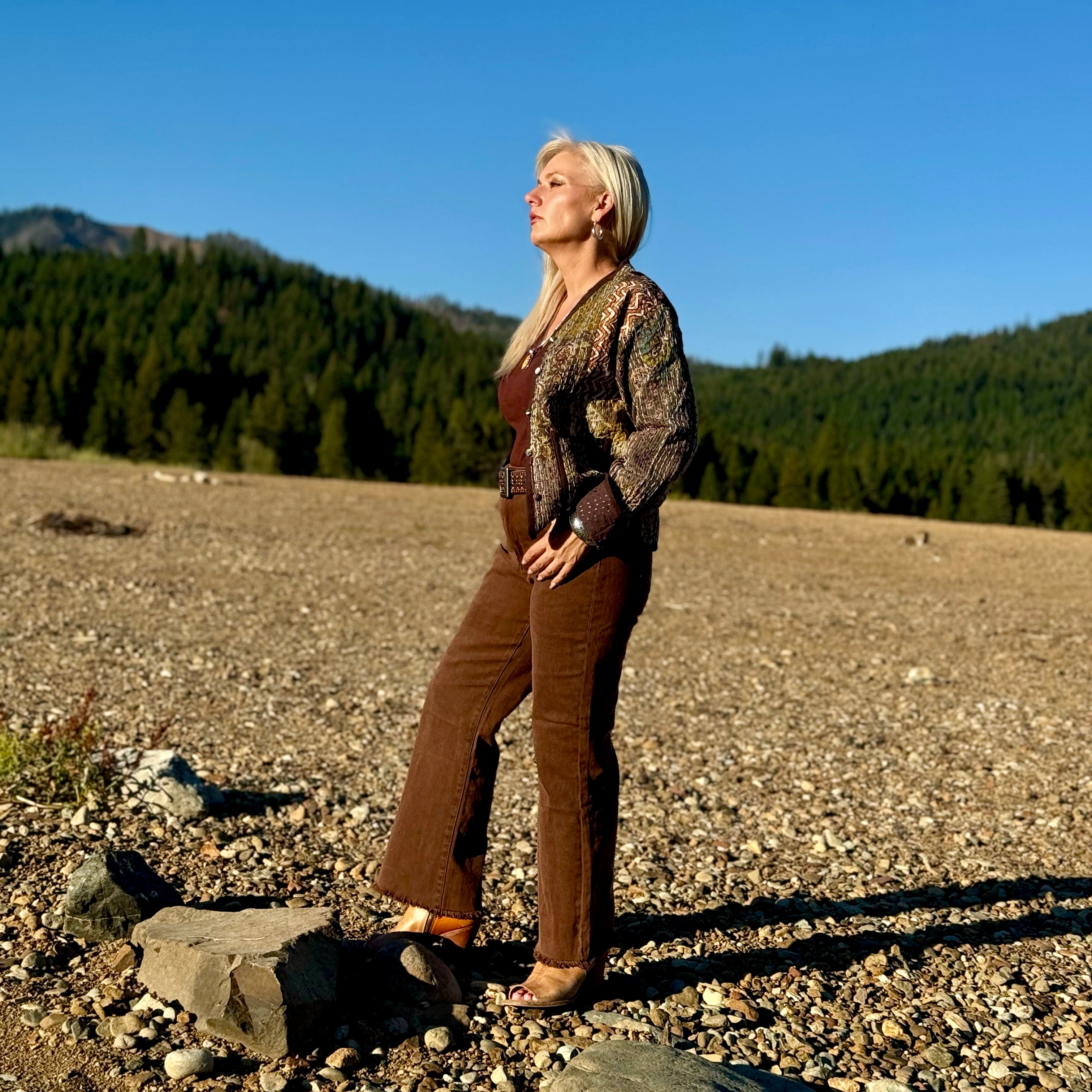 Autumnal Blend Vintage Kantha Jacket