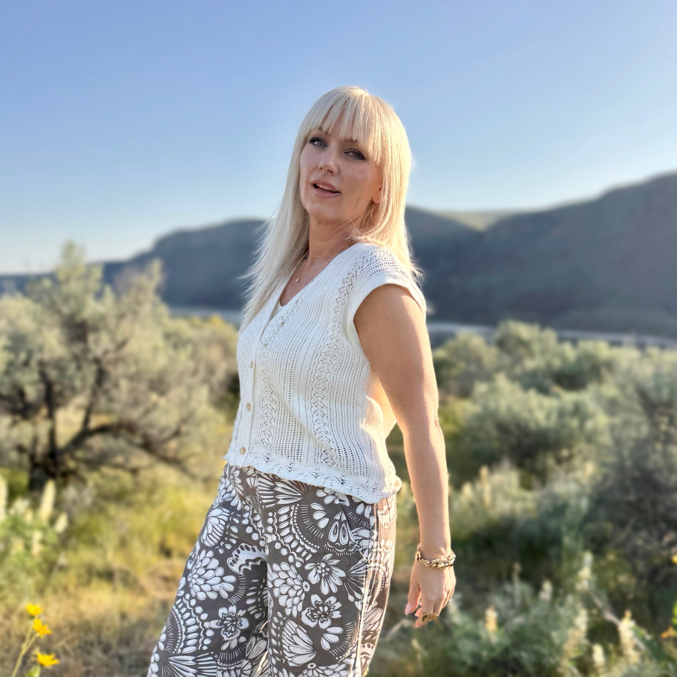 Cecilia Knit Sweater Vest