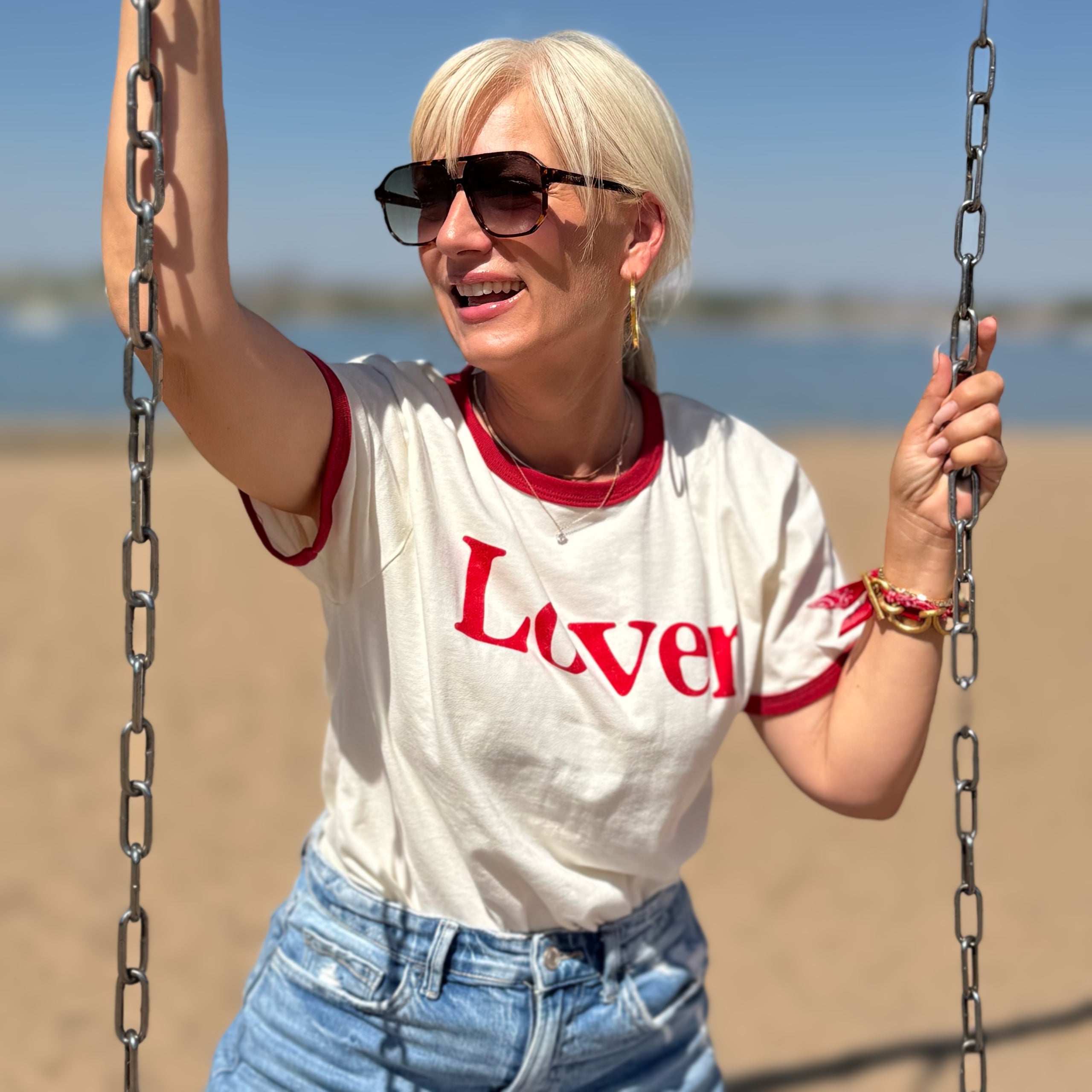 LOVE Ringer Tee