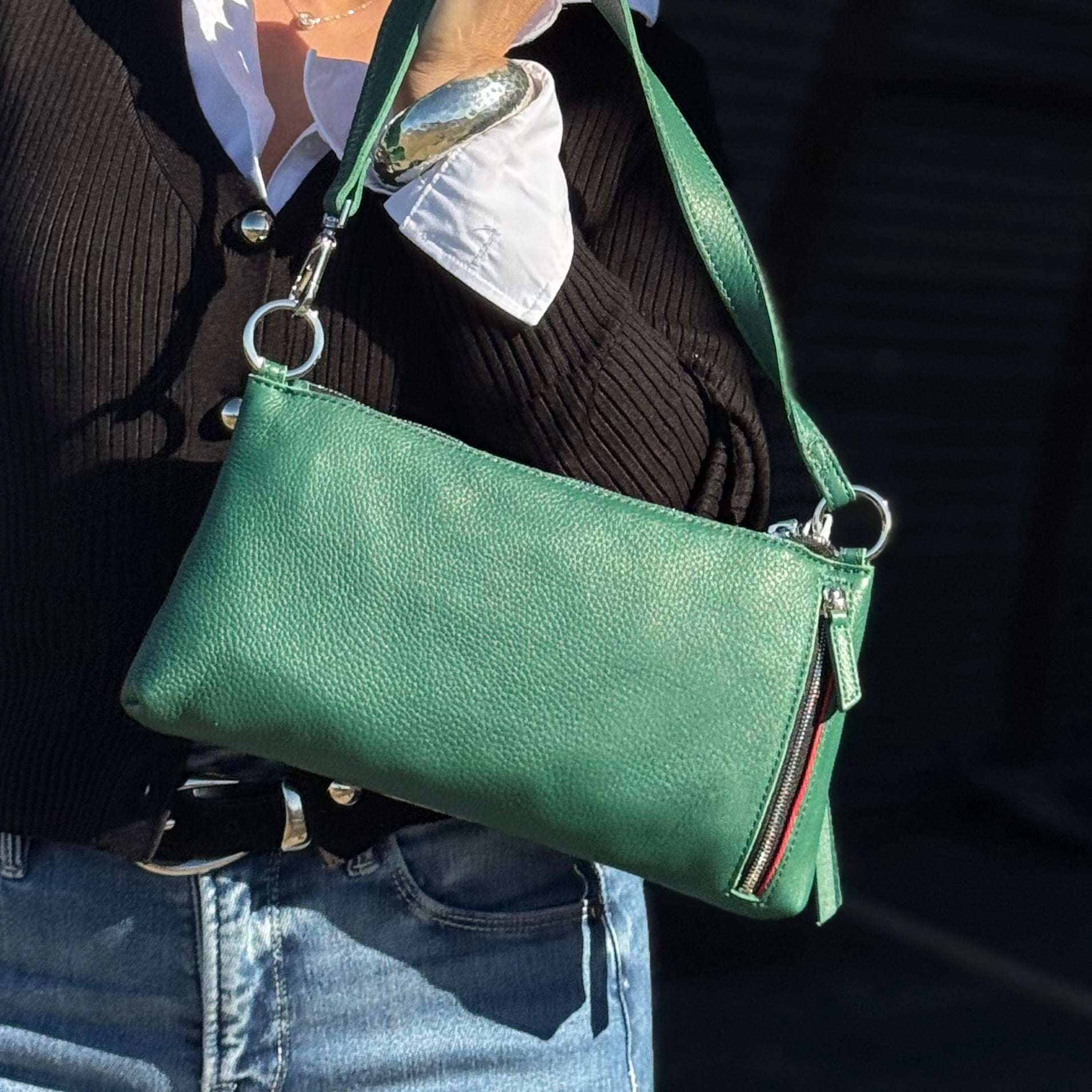 Hammitt Kyle Sml Clubhouse Stripe/Silver