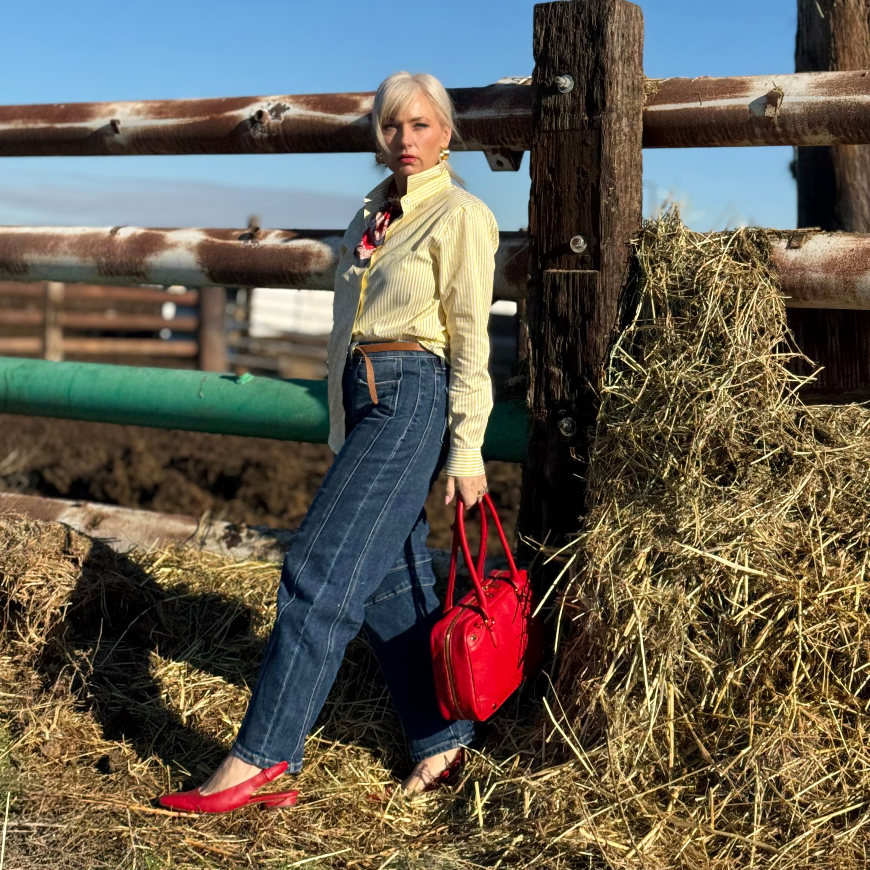 Dusk Dark Wash Barrel Jeans