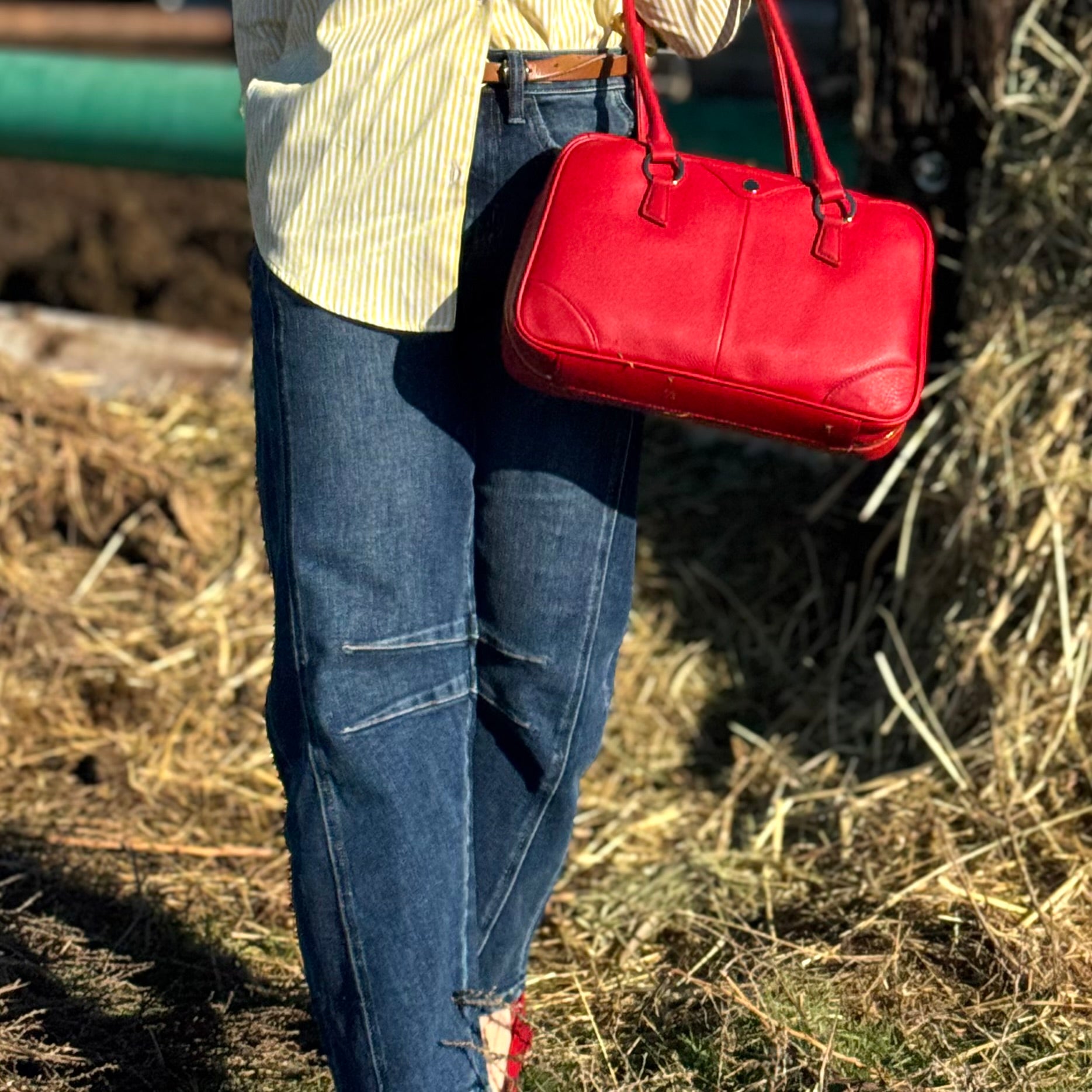 Dusk Dark Wash Barrel Jeans