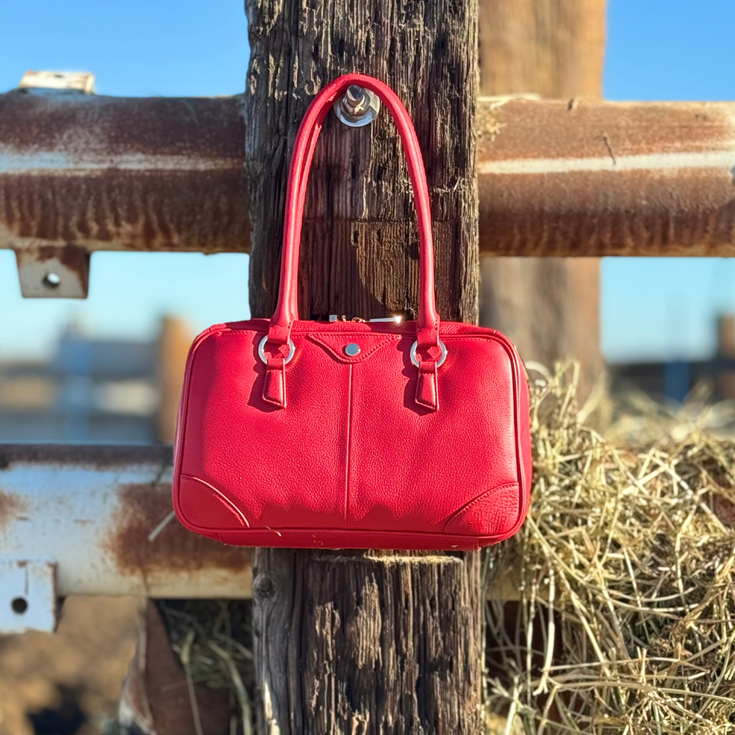 Hammitt Meredith Med Chili Red/Gold