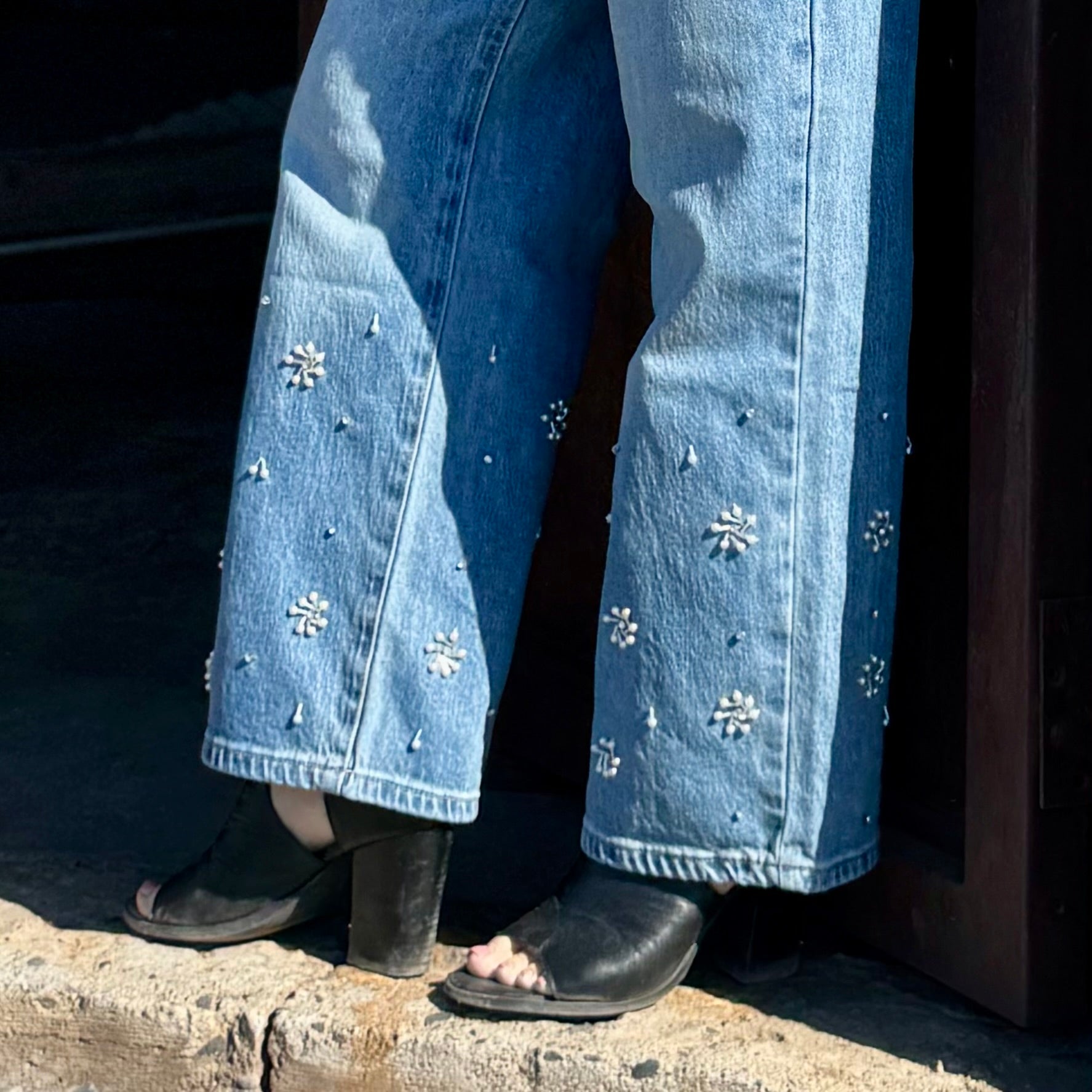 The Starlight Embellished Denim