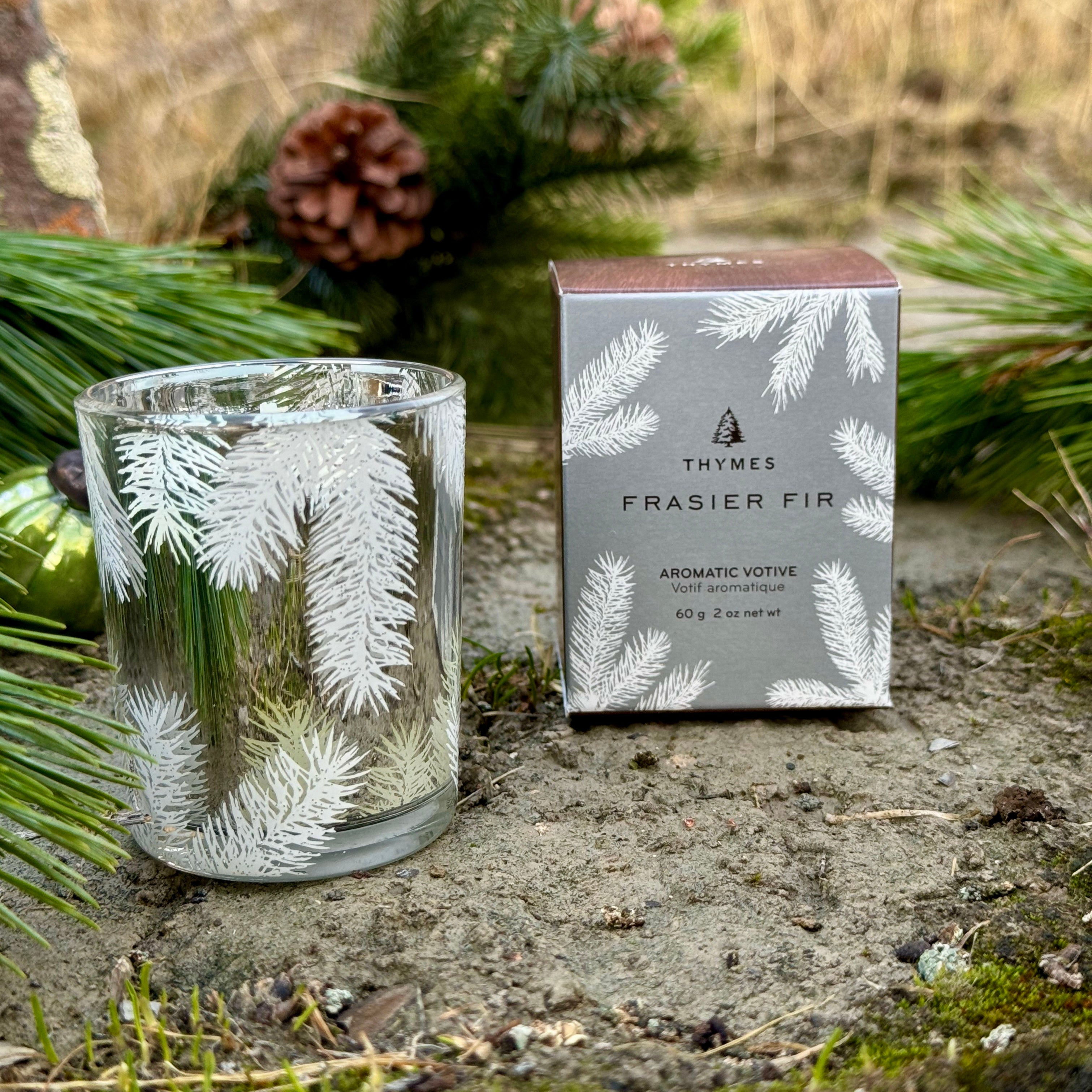 Frasier Fir Statement Boxed Votive Candle