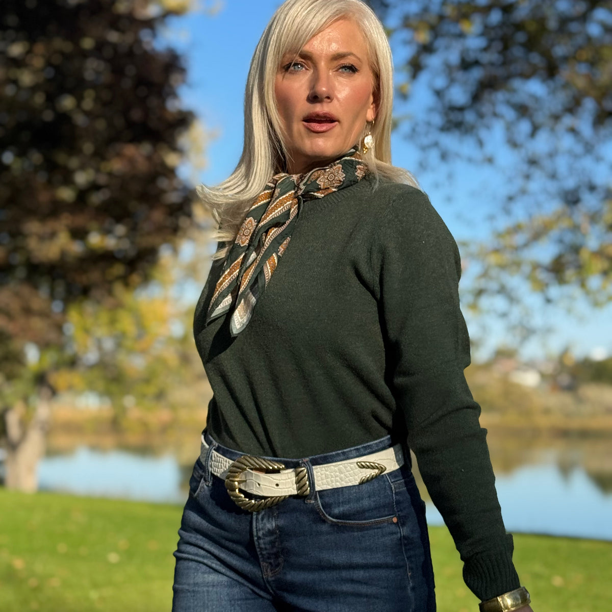 The Evergreen Wool Blend Sweater