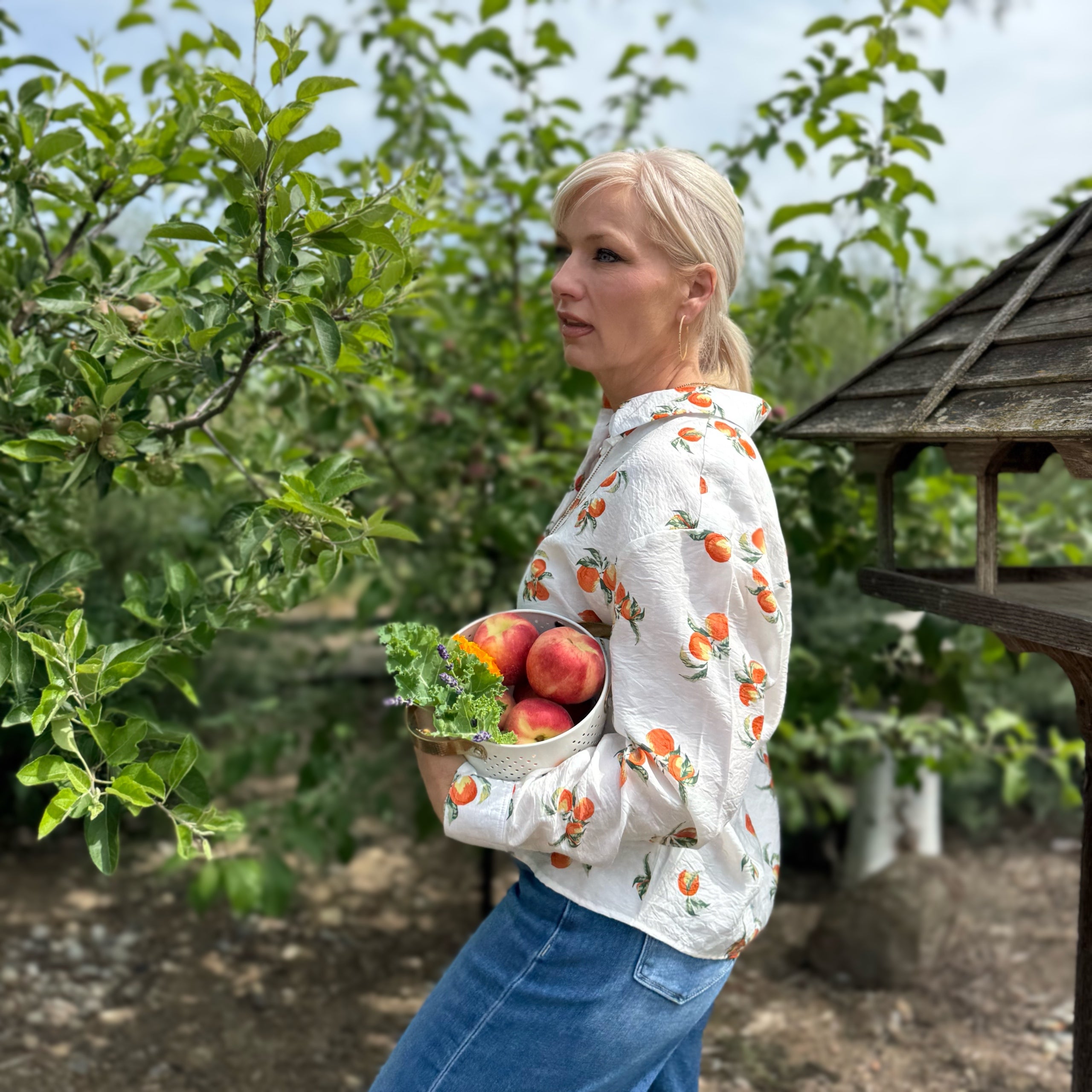 ELLERY PEACH FIELDS SHIRT
