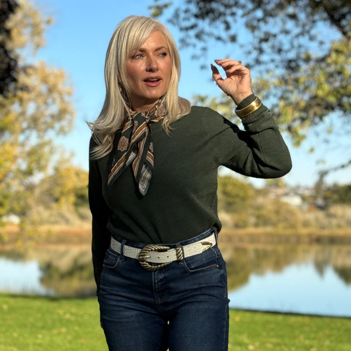 The Evergreen Wool Blend Sweater