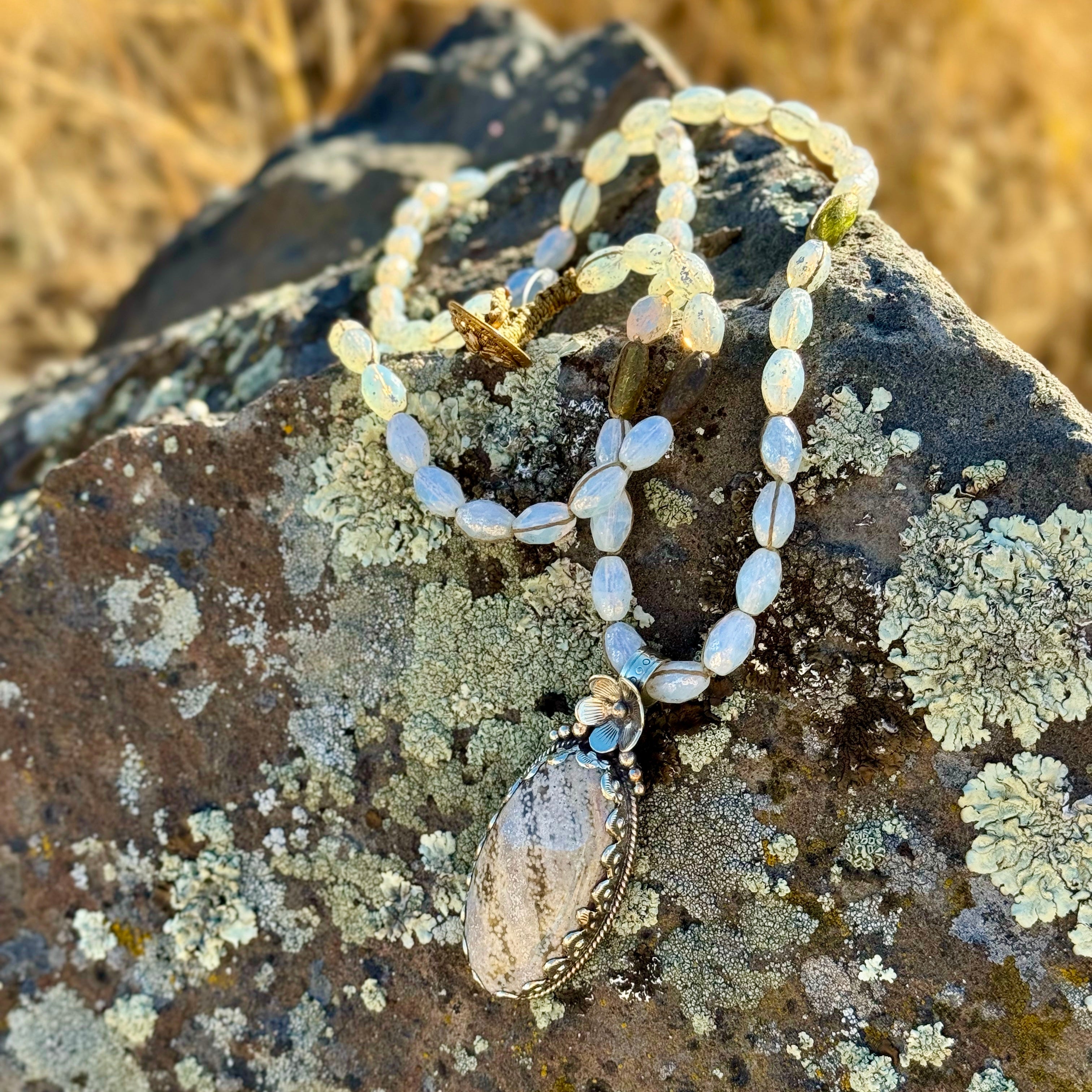 Creamy Jasper Necklace