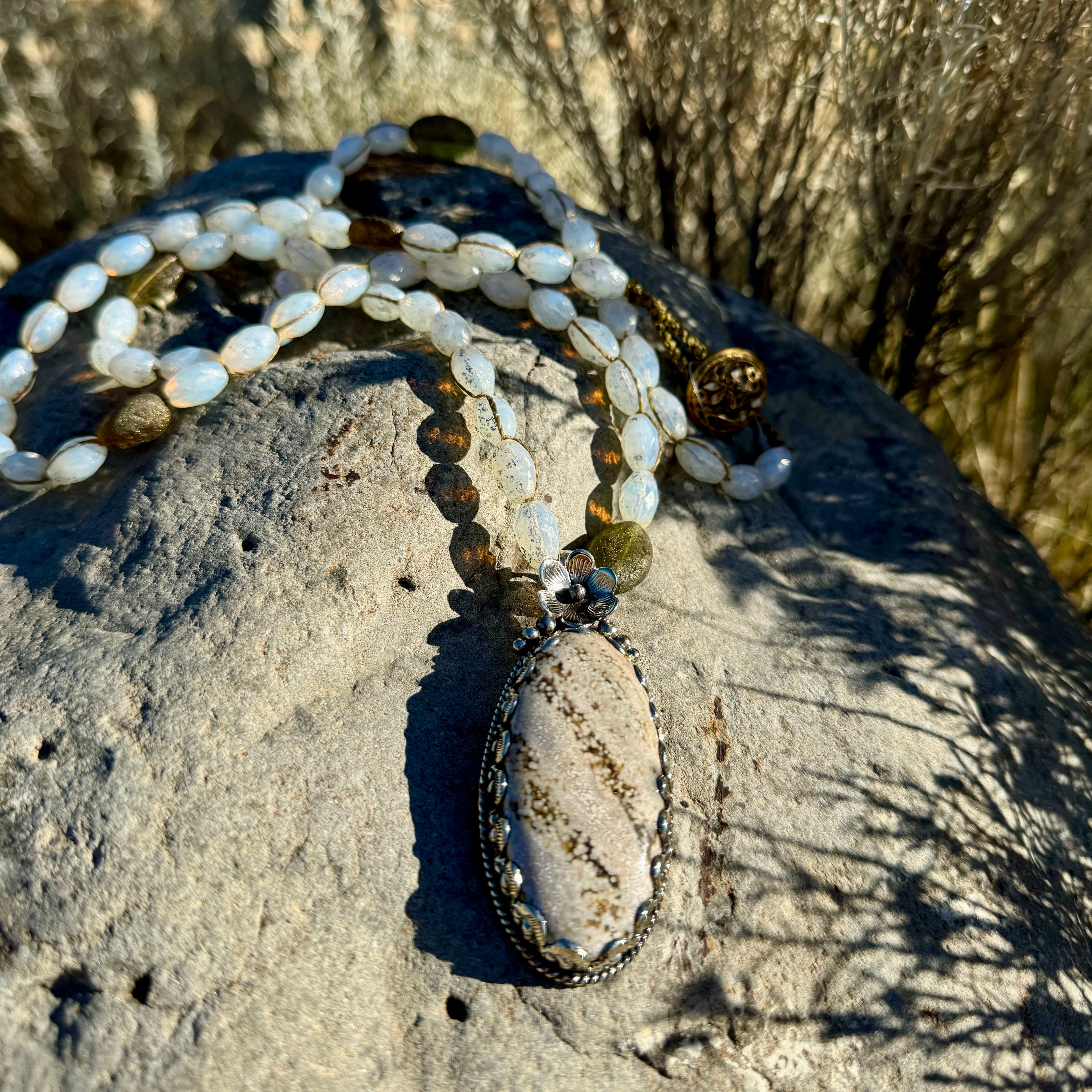 Creamy Jasper Necklace