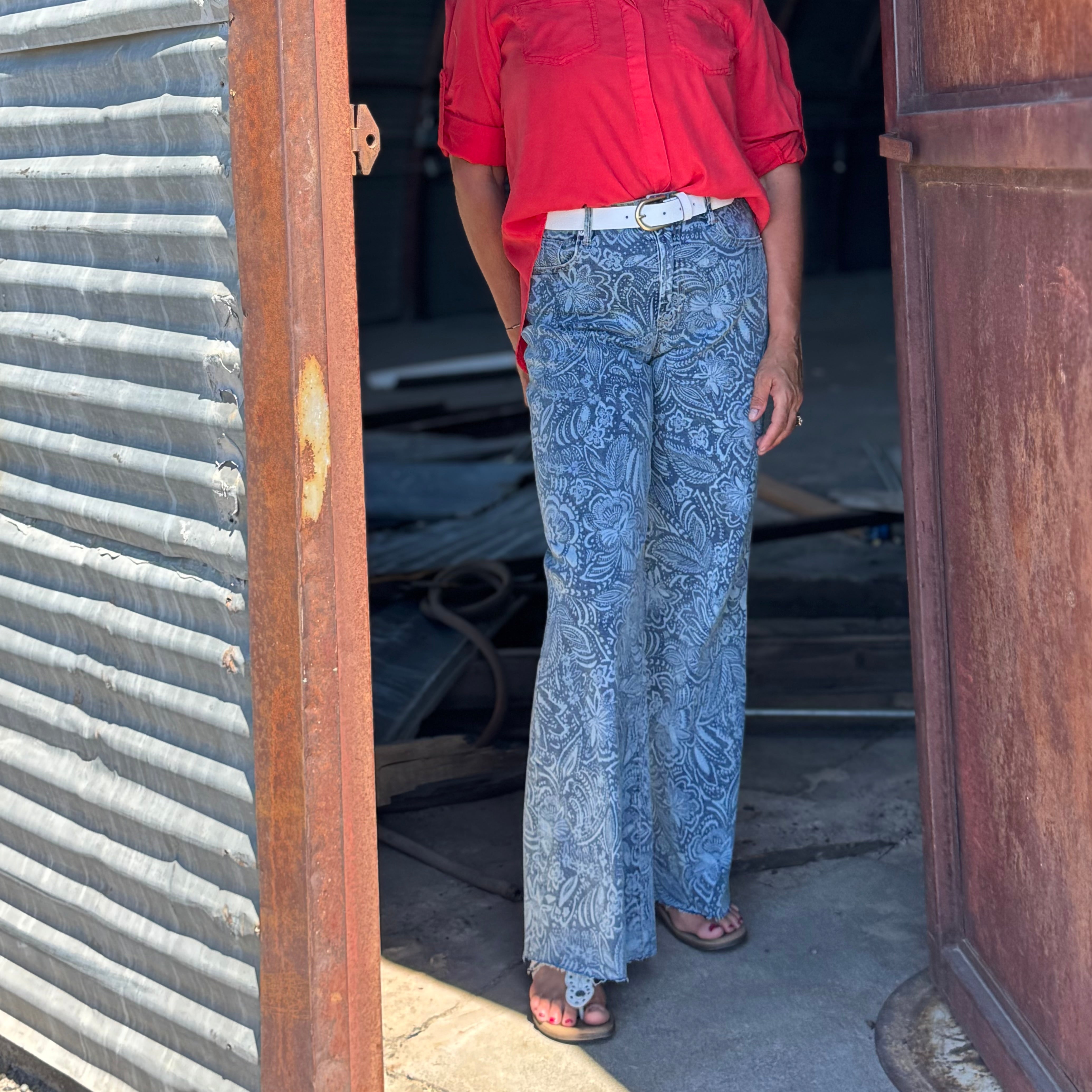 Fiona Wide Leg Jean