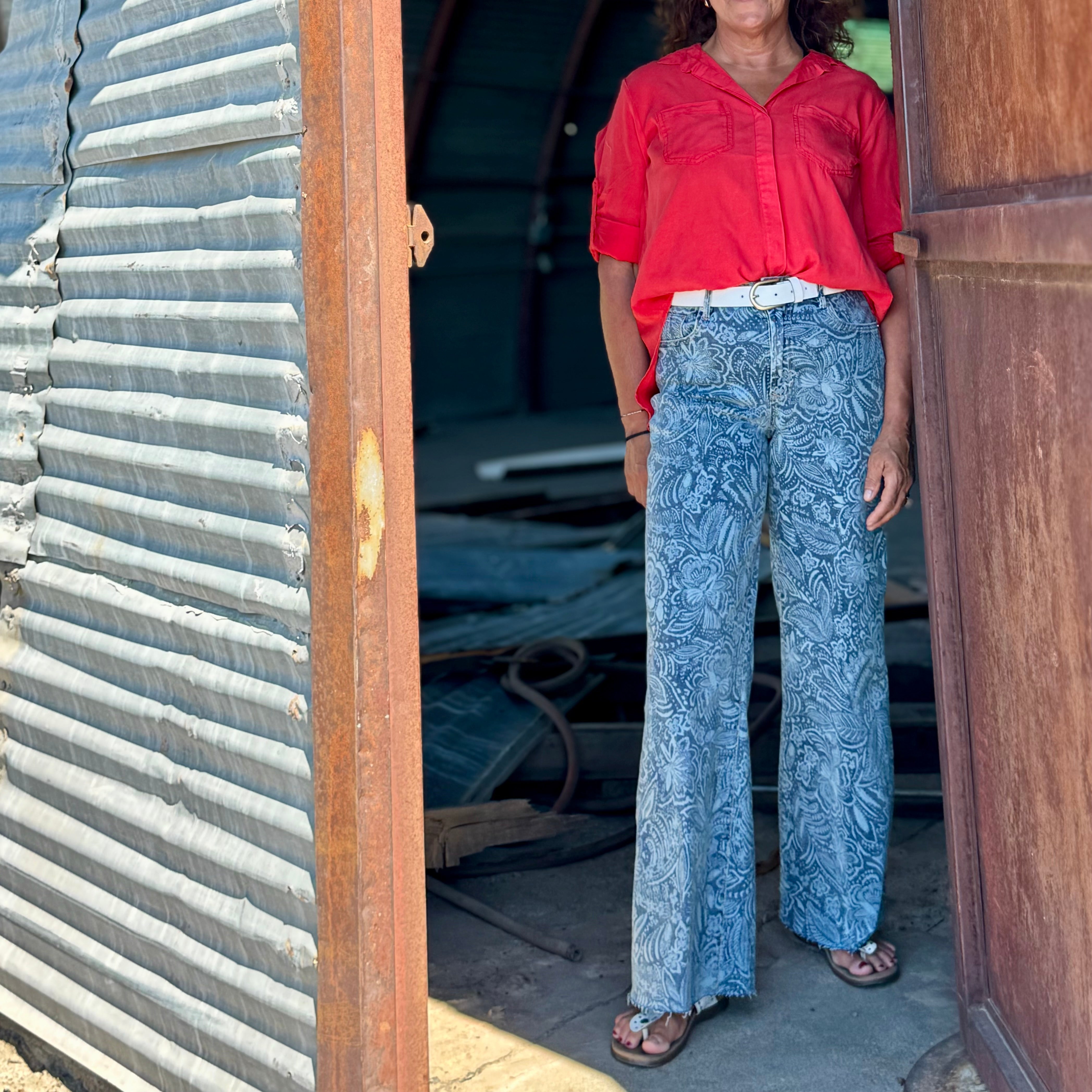 Fiona Wide Leg Jean