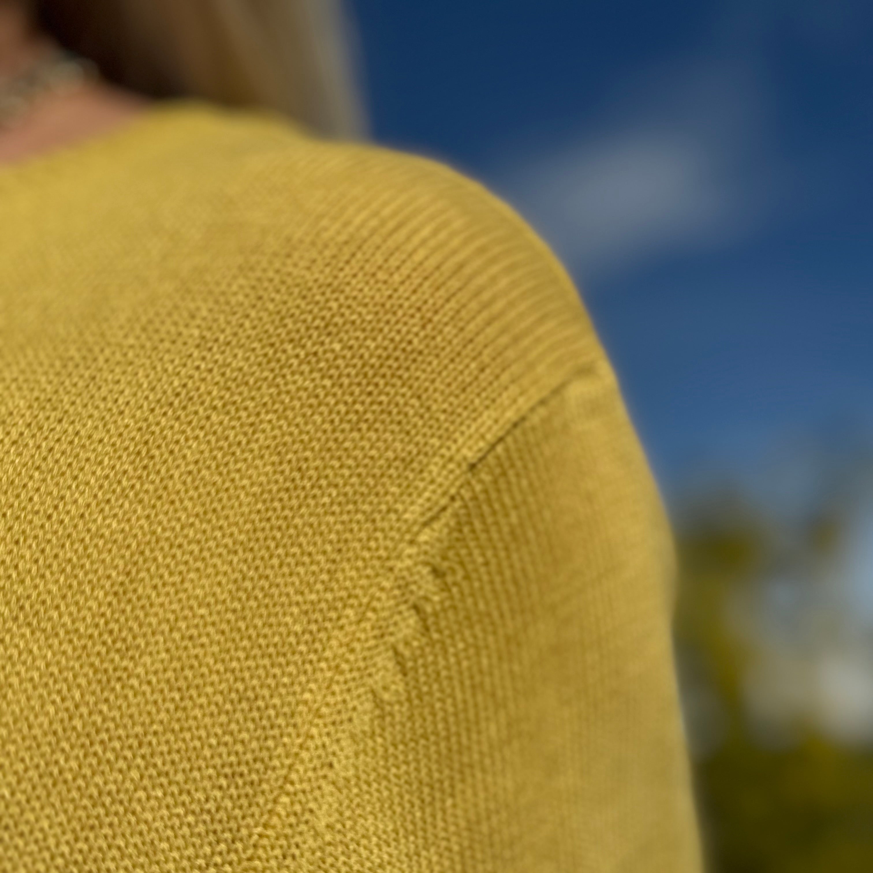 Golden Hour Knit Pullover