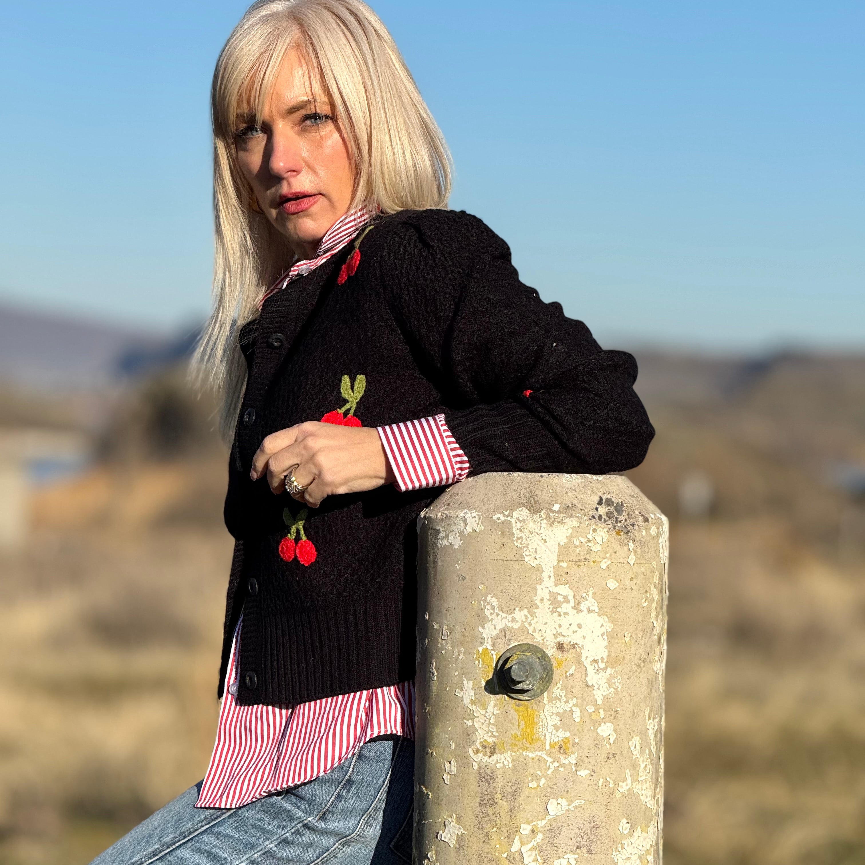 The Sweet Cherry Cardigan