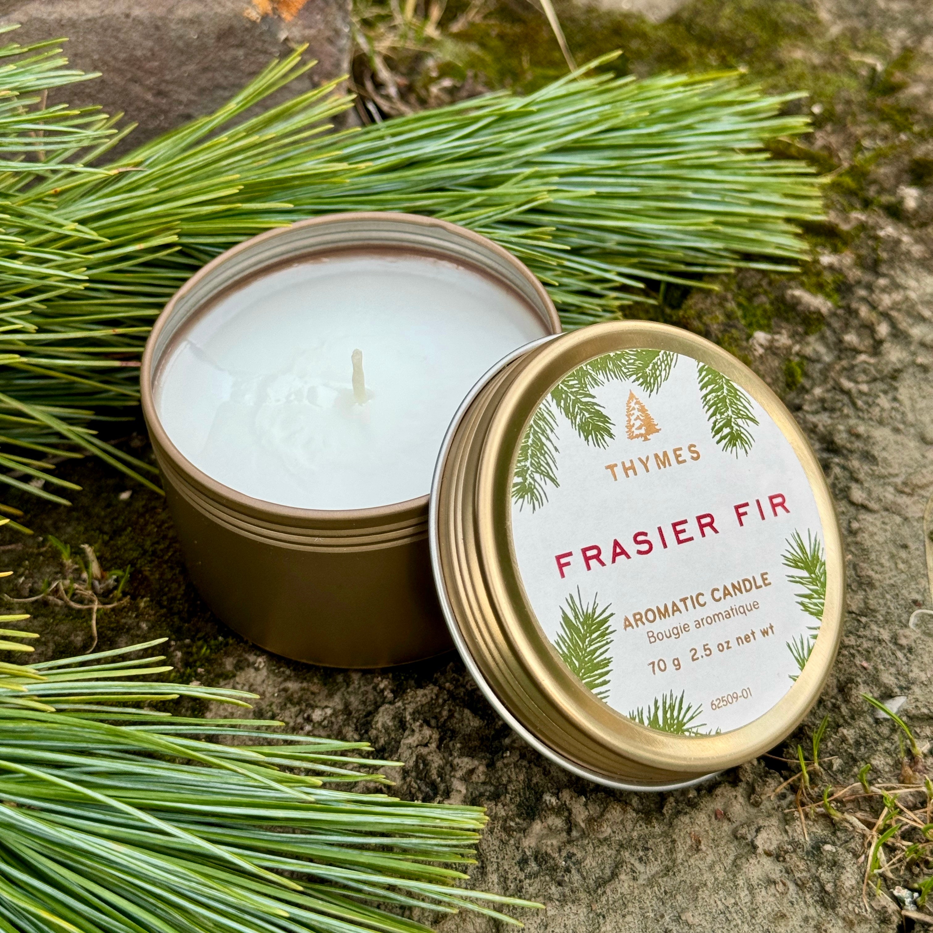 Frasier Fir Travel Tin Candle