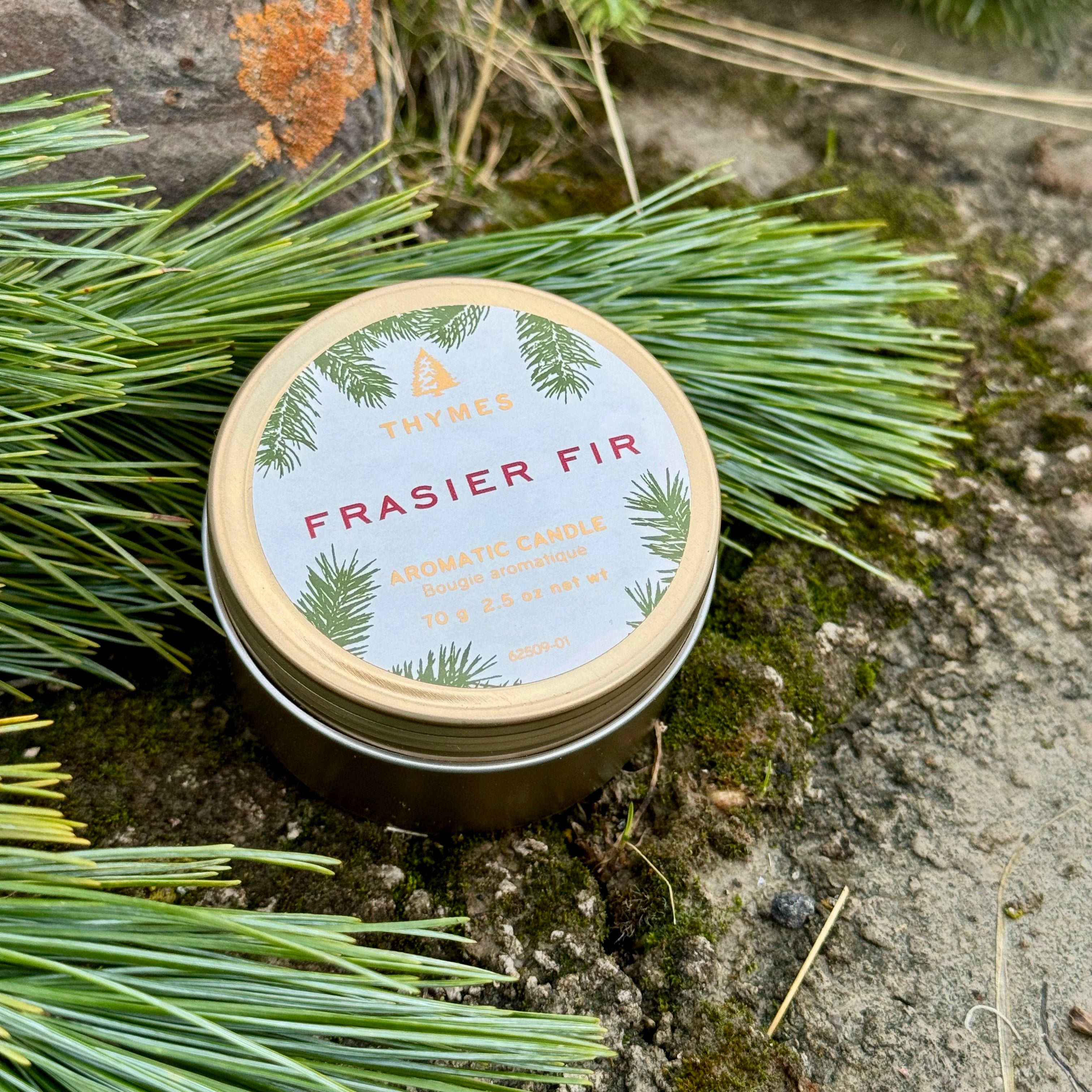 Frasier Fir Travel Tin Candle