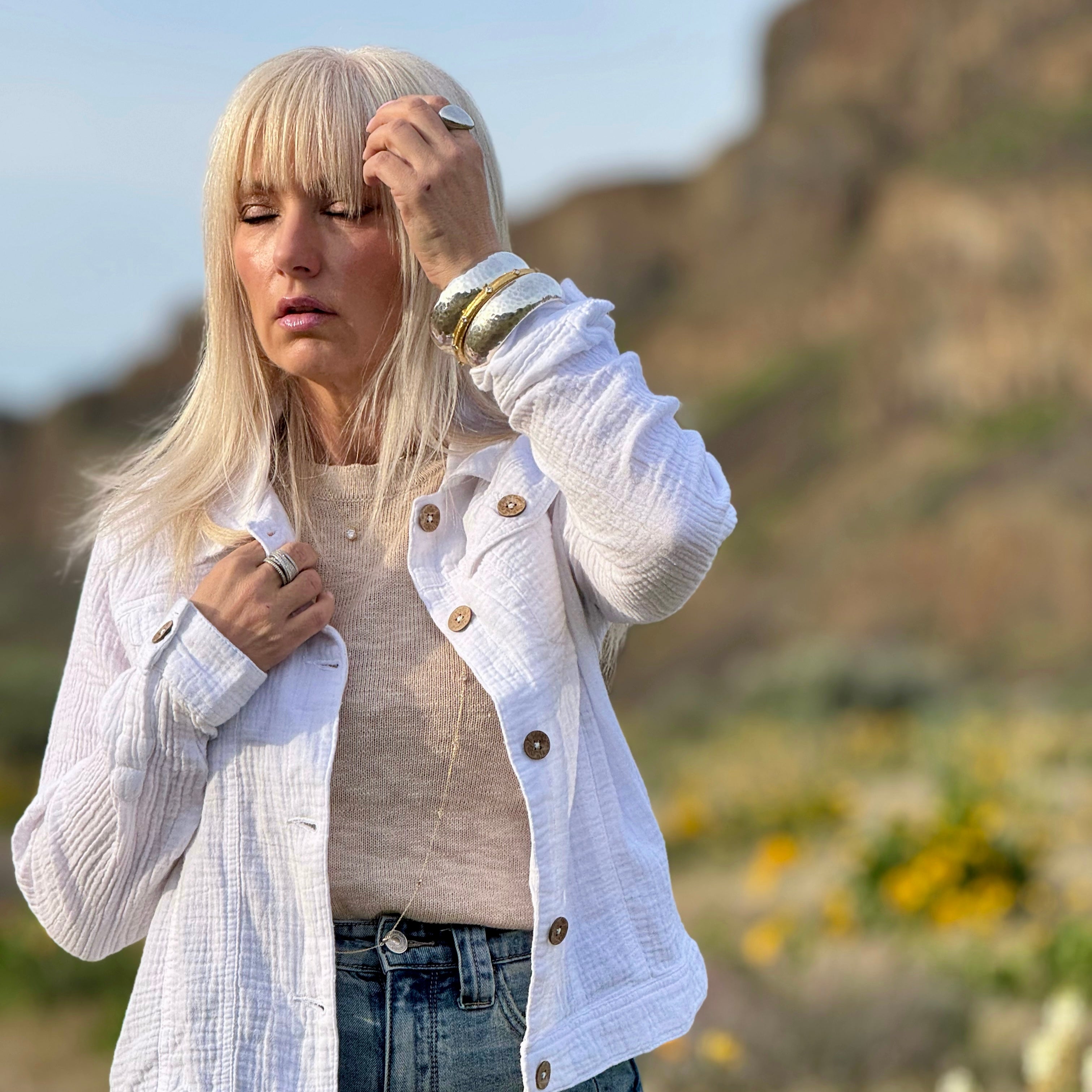 Trish Gauze Jacket