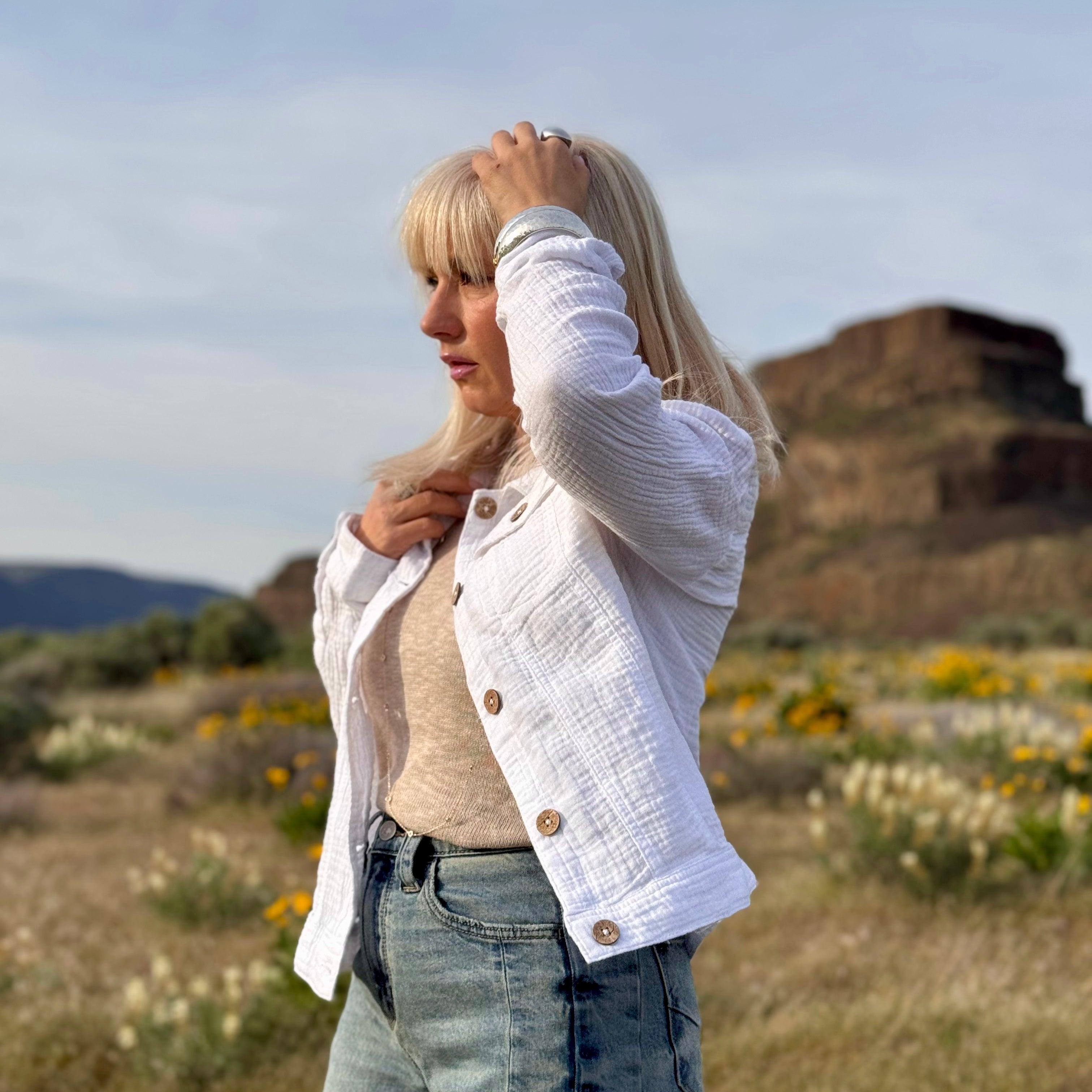 Trish Gauze Jacket