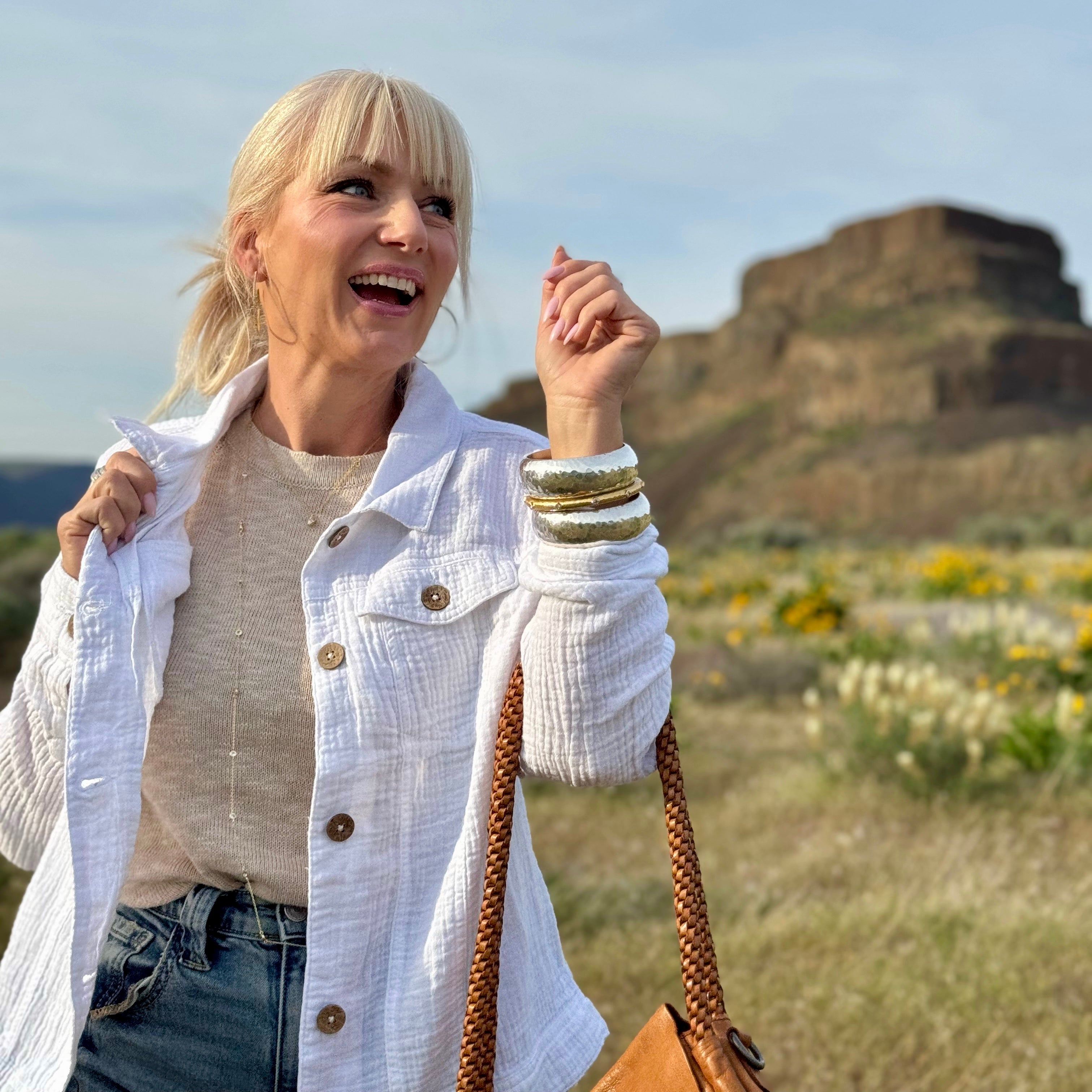 Trish Gauze Jacket