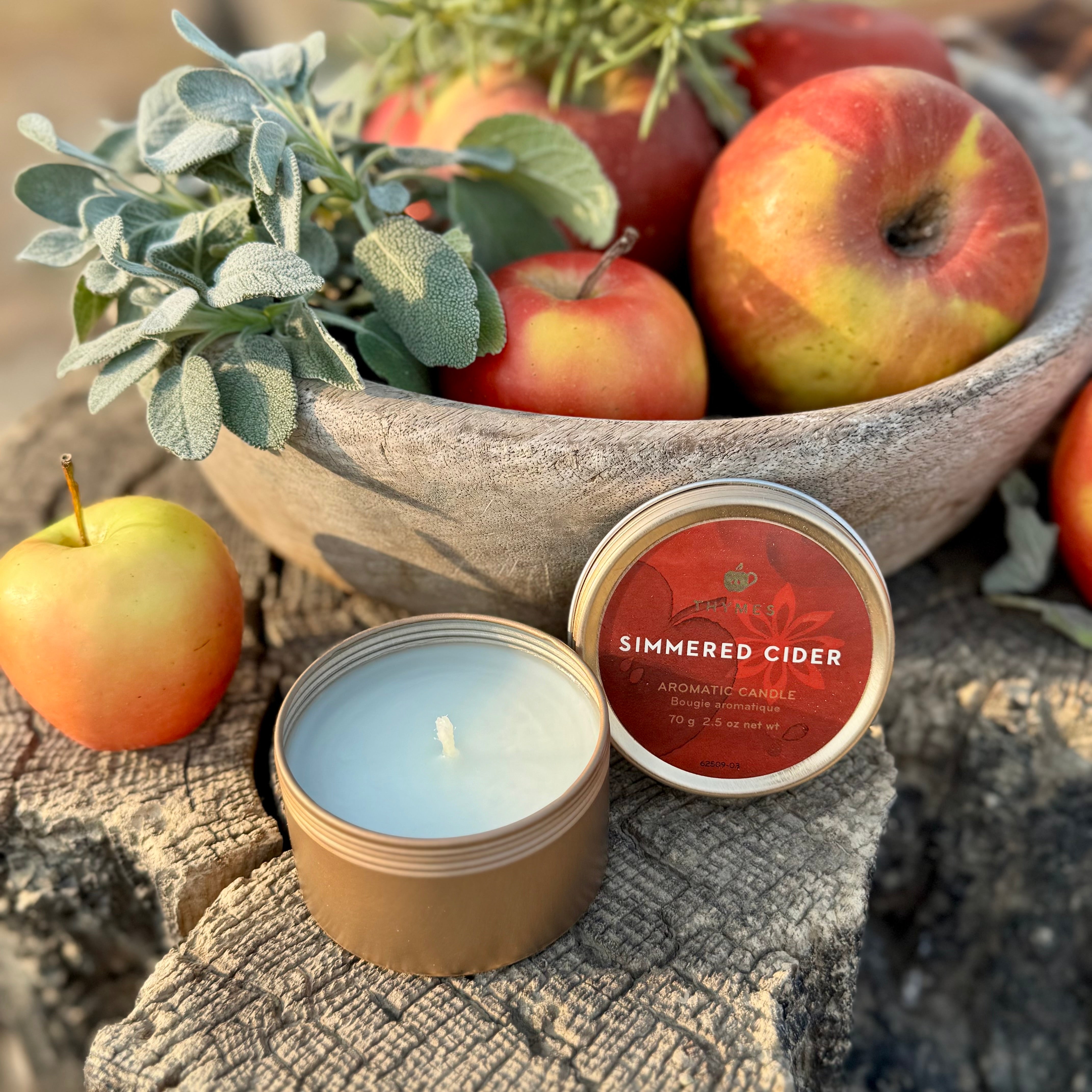Simmered Cider Travel Tin Candle
