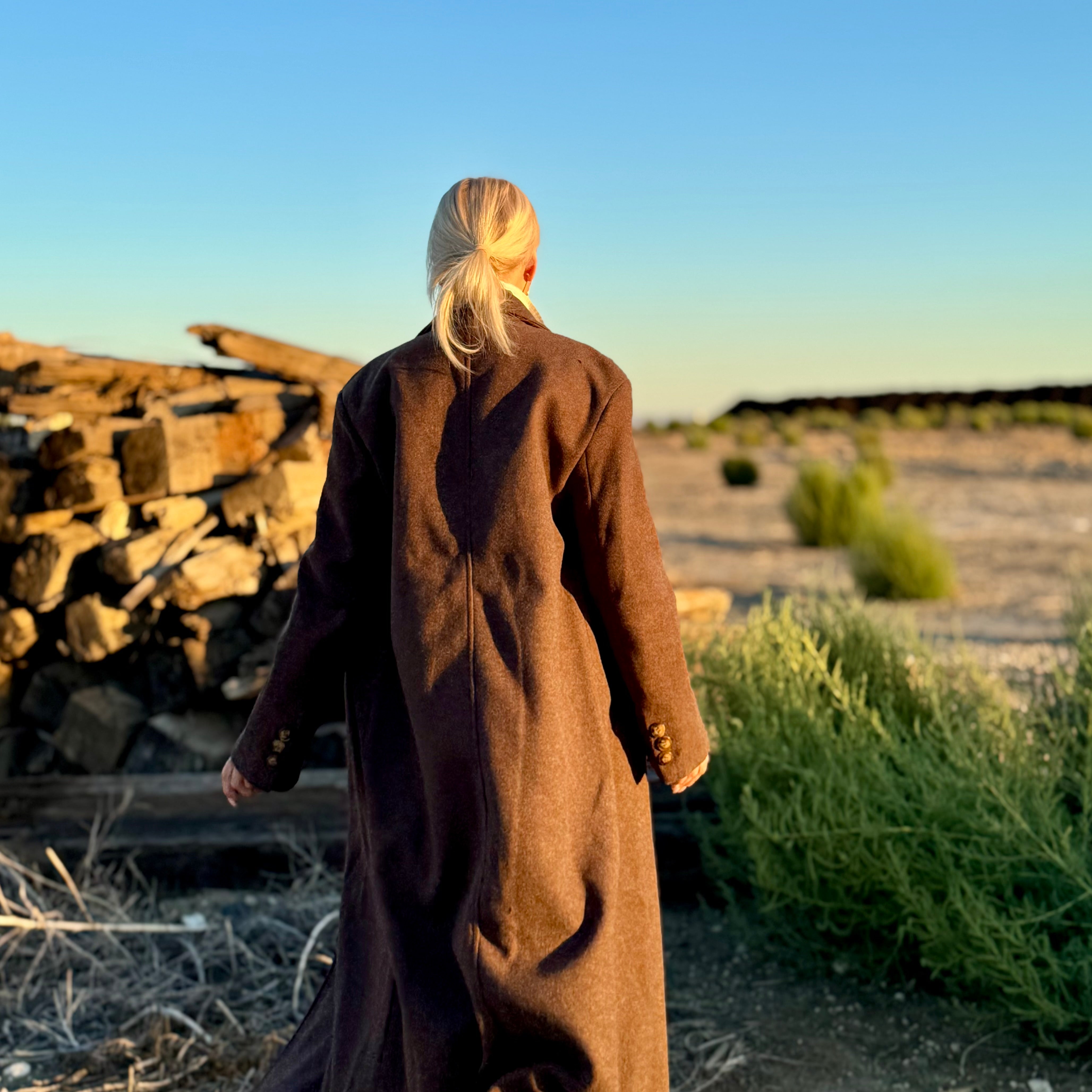 Burnt Cedar Trenchcoat