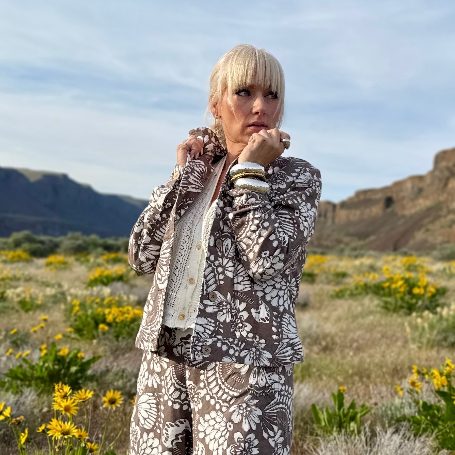 Trish Floral Jacket