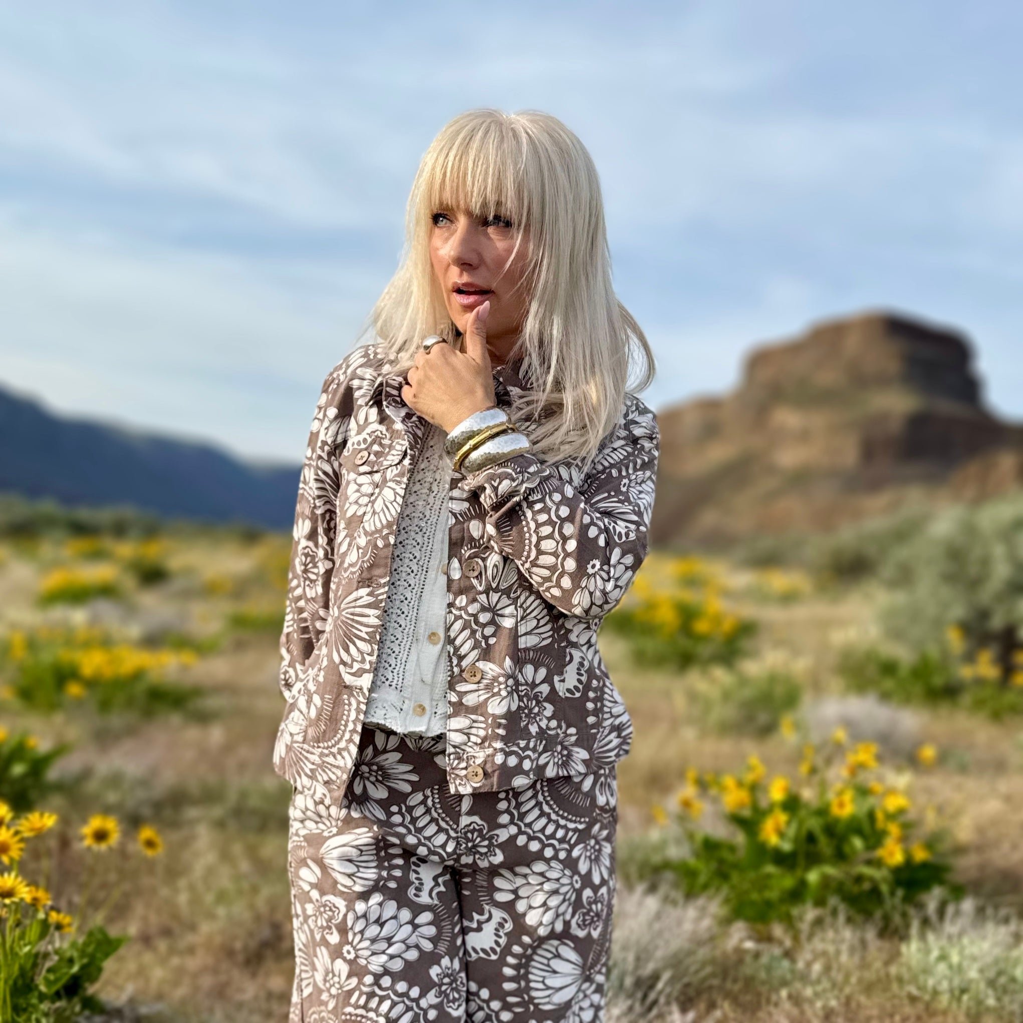 Trish Floral Jacket