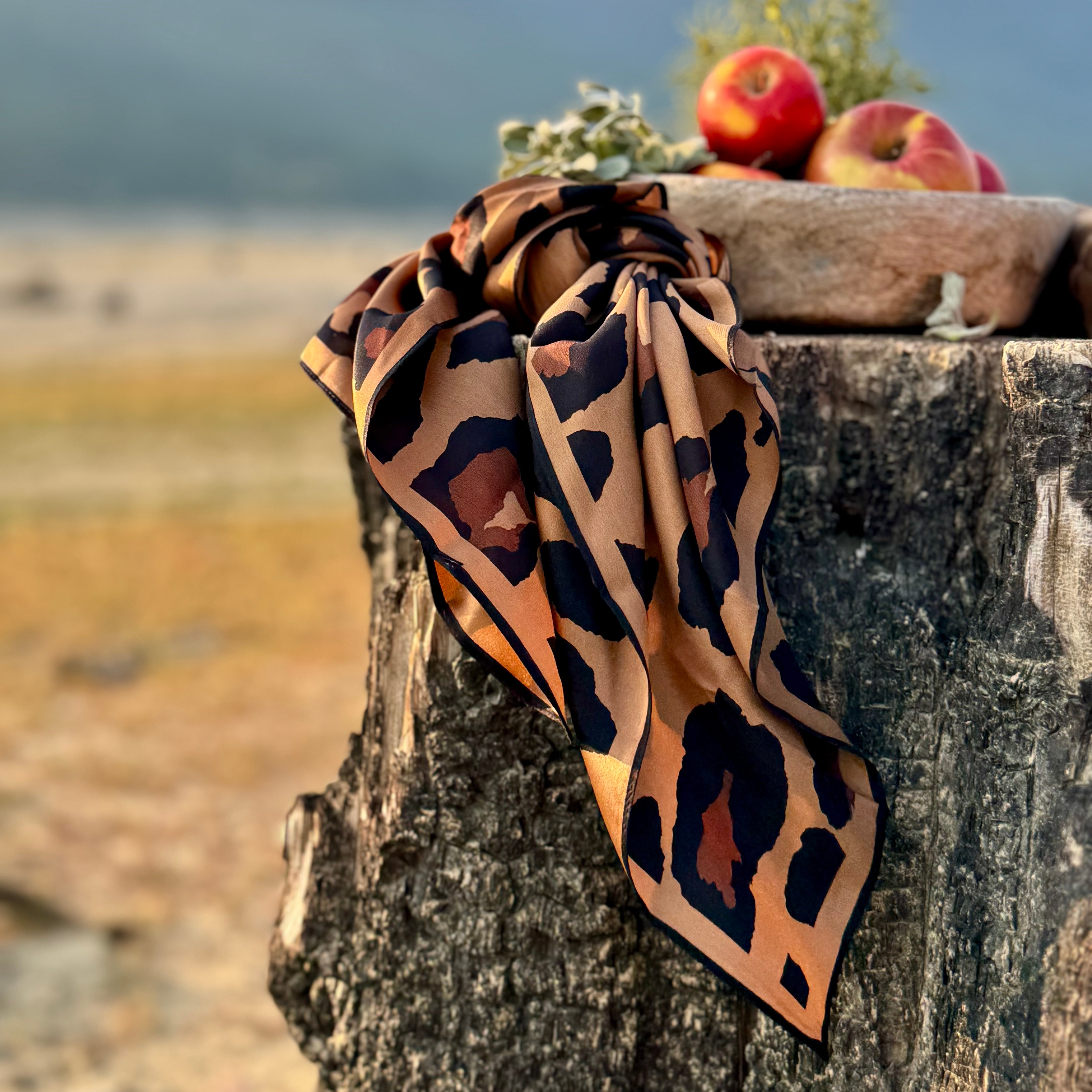 The Wild Elegance Silk Square