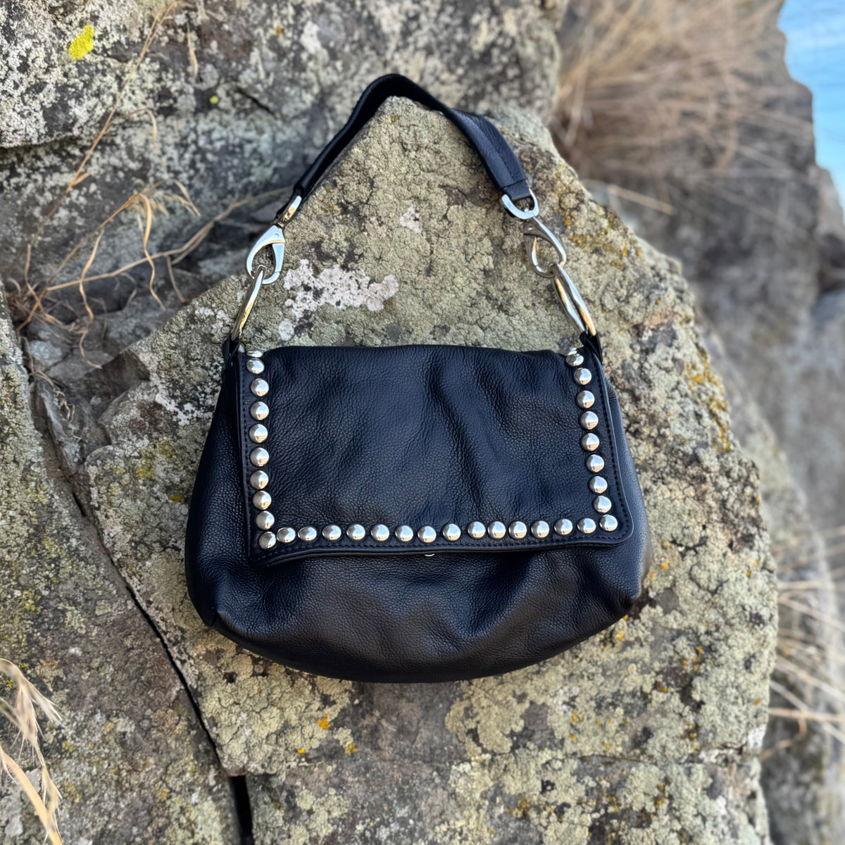 The Rebel Studded Handbag