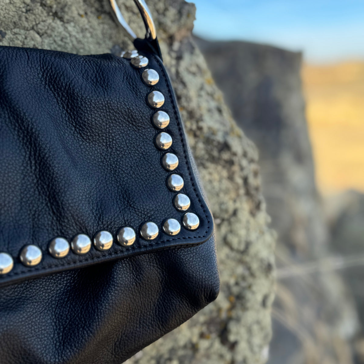 The Rebel Studded Handbag